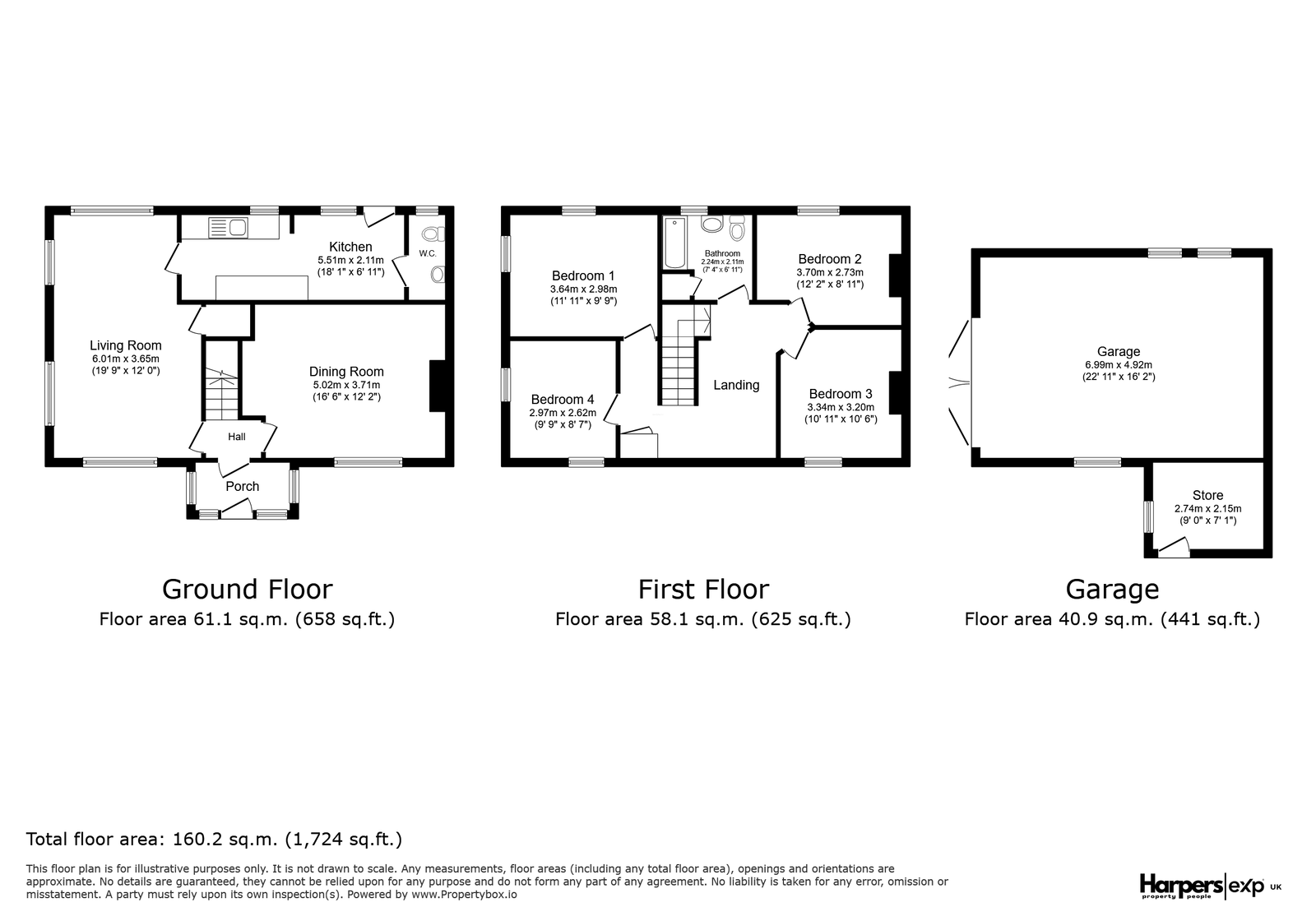 1, Moor Lane, Morpeth floorplan