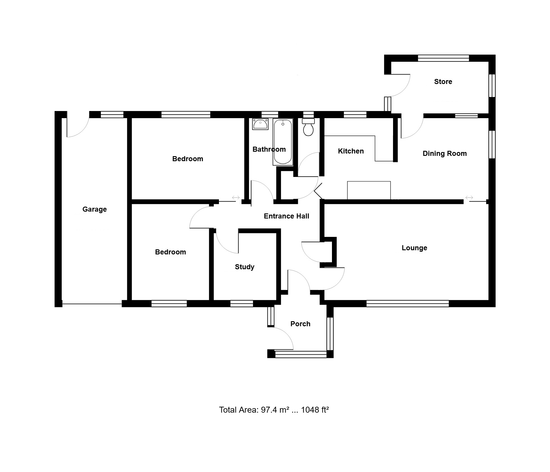8, Glebe Way, Barham, Ipswich, Suffolk, IP6 floorplan