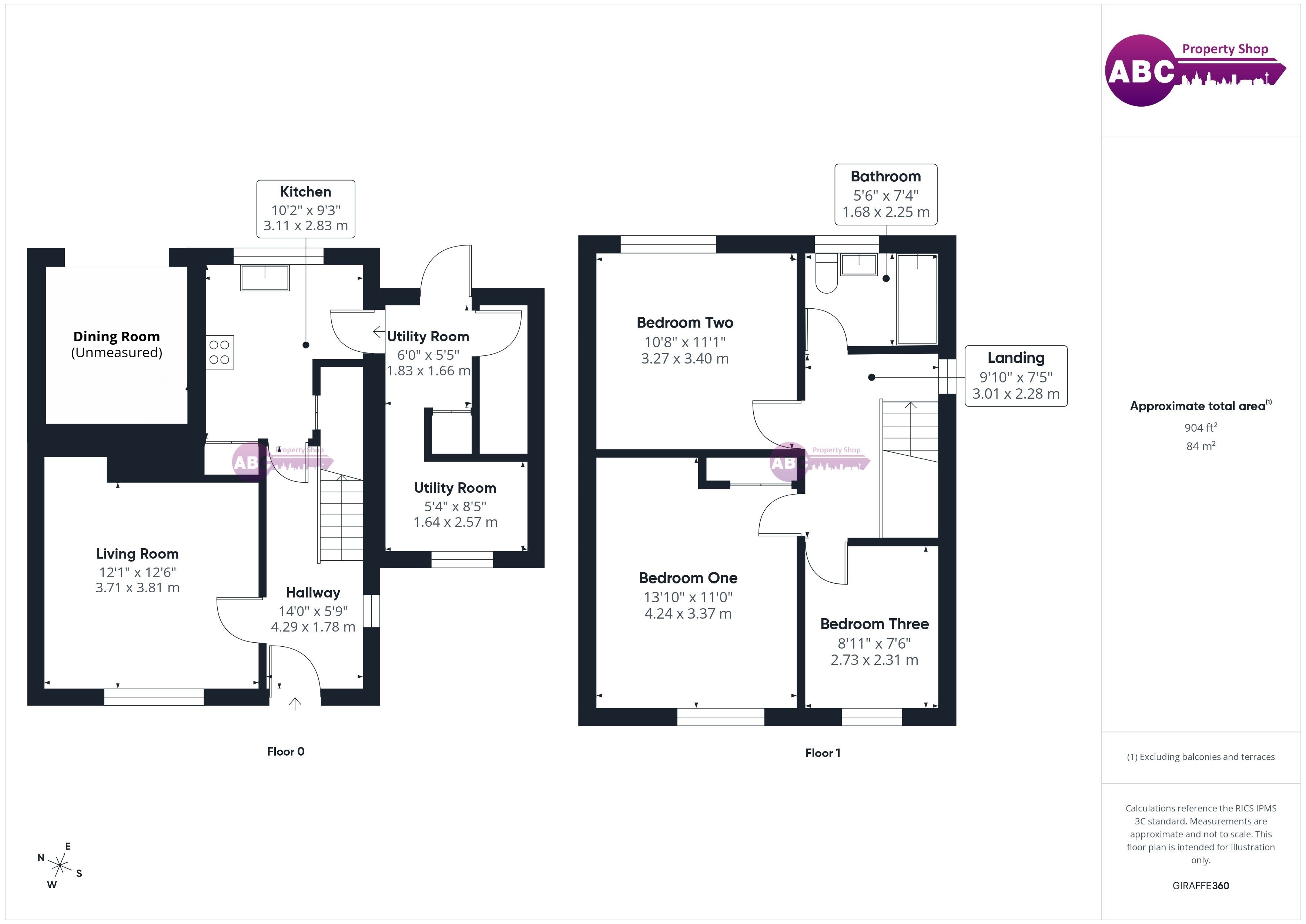 85, Tern Way, Wirral floorplan
