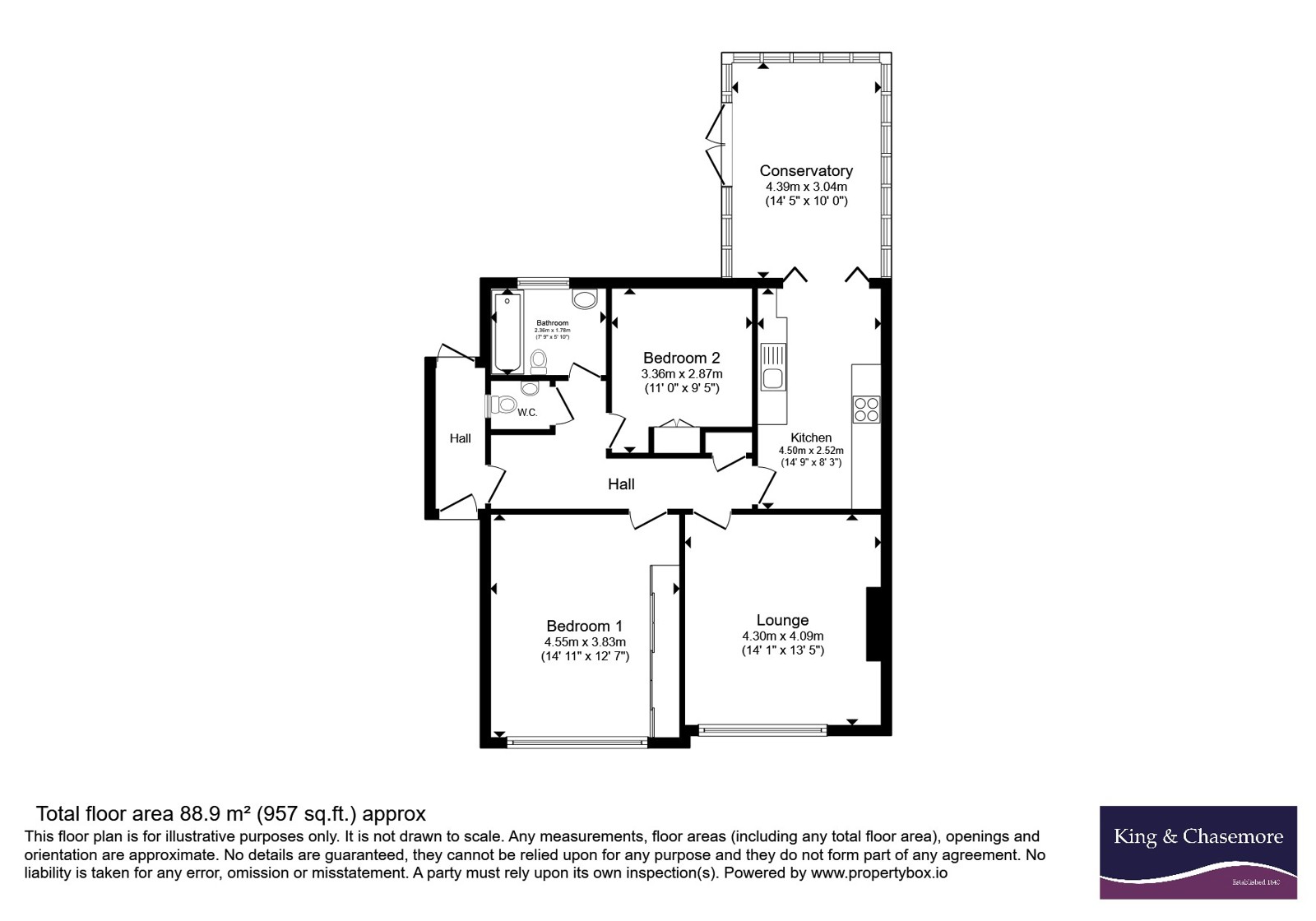 131, Rodmell Avenue, Brighton floorplan