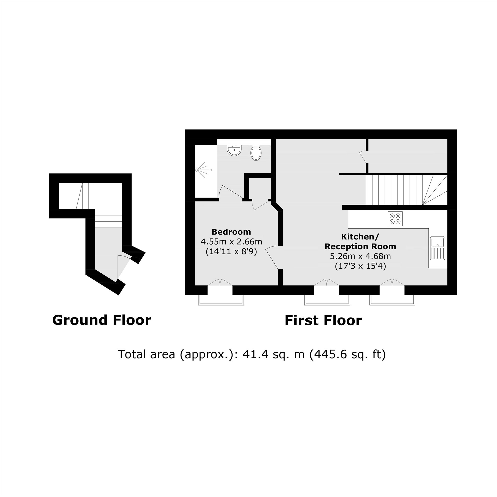 119B, Harwood Road, London floorplan