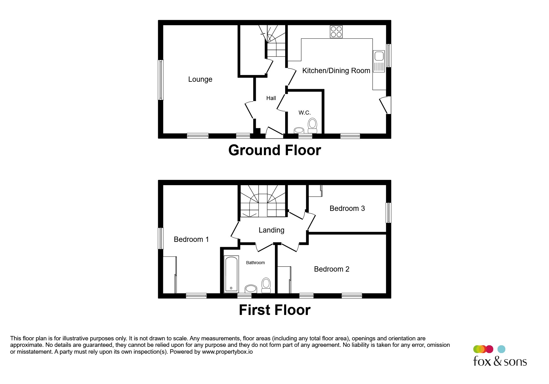 Plot 330, Cuckoo Fields, Hailsham floorplan