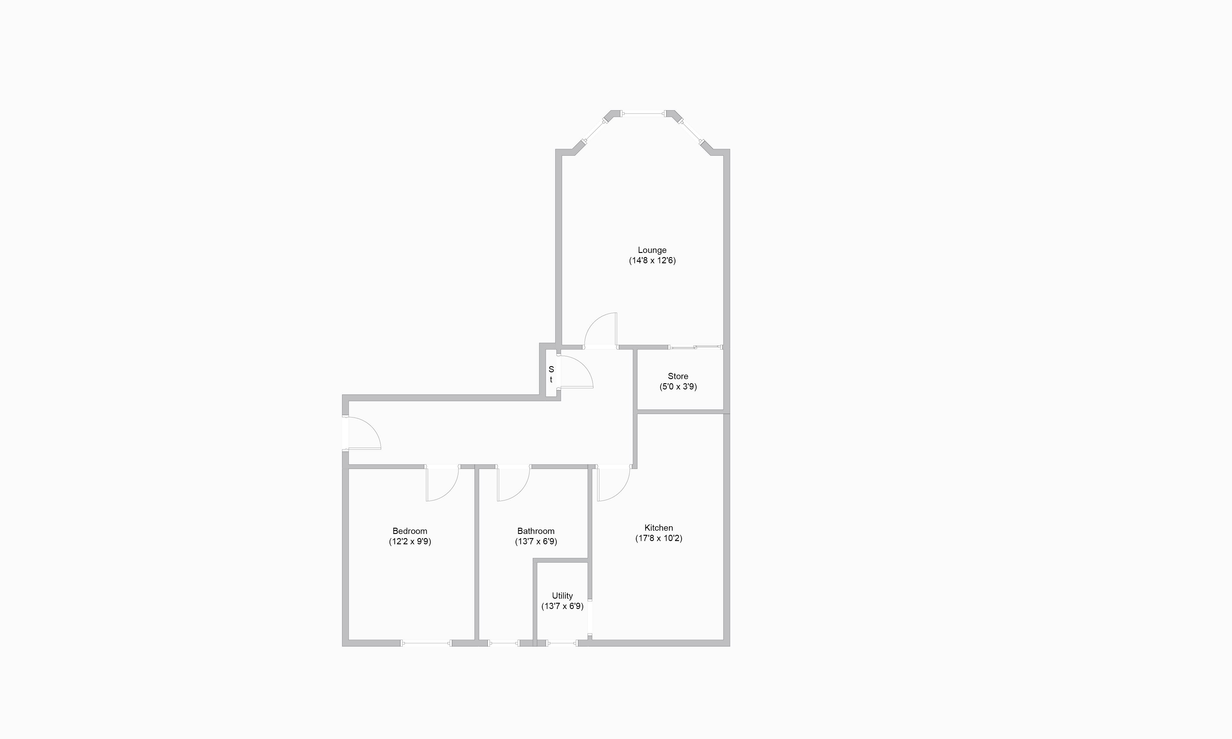 1 Bedrooms Flat for sale in Holmlea Road, Flat 3/3, Cathcart, Glasgow G44