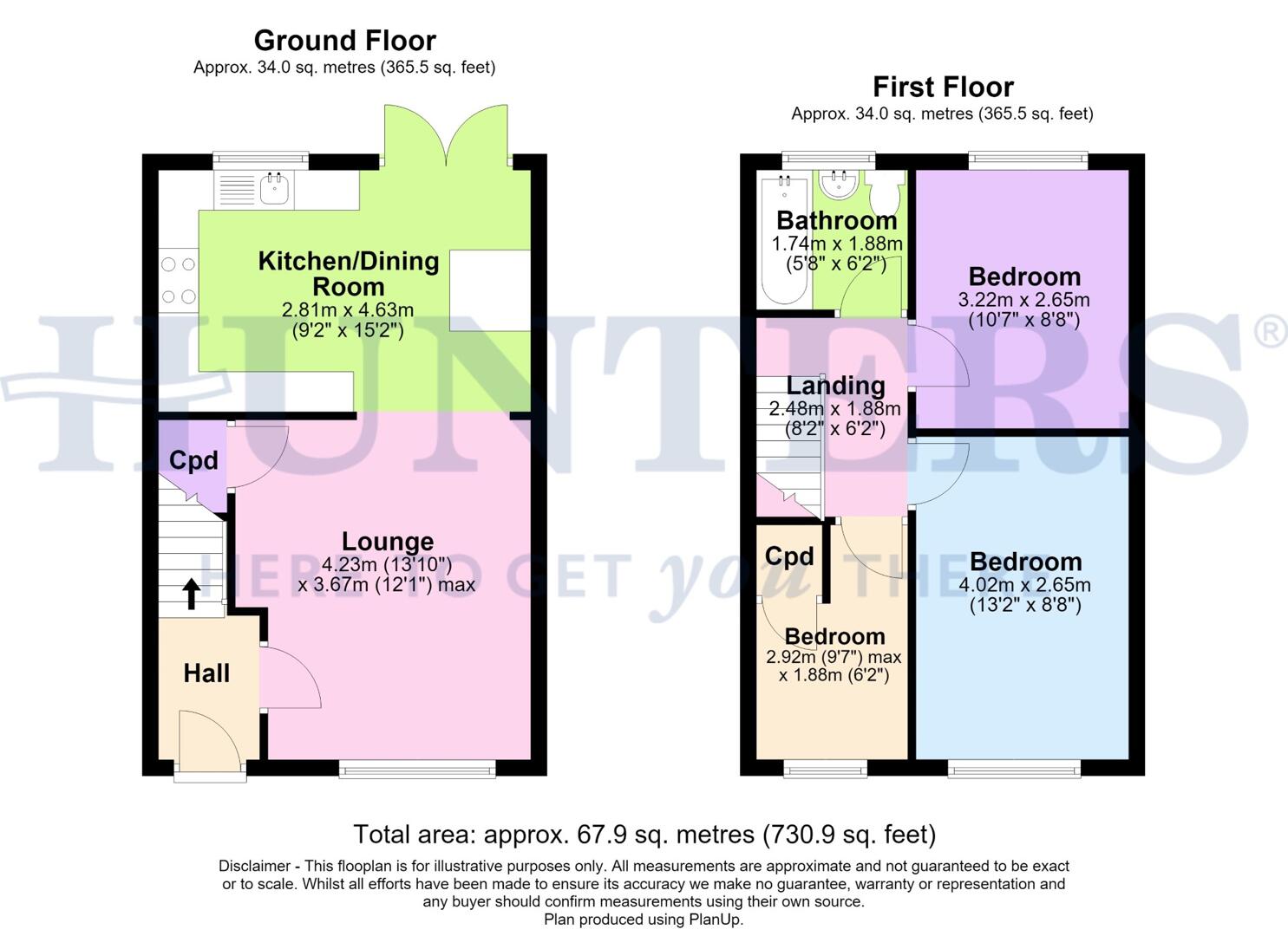18, St. Dominics Way, Alkrington, Middleton floorplan