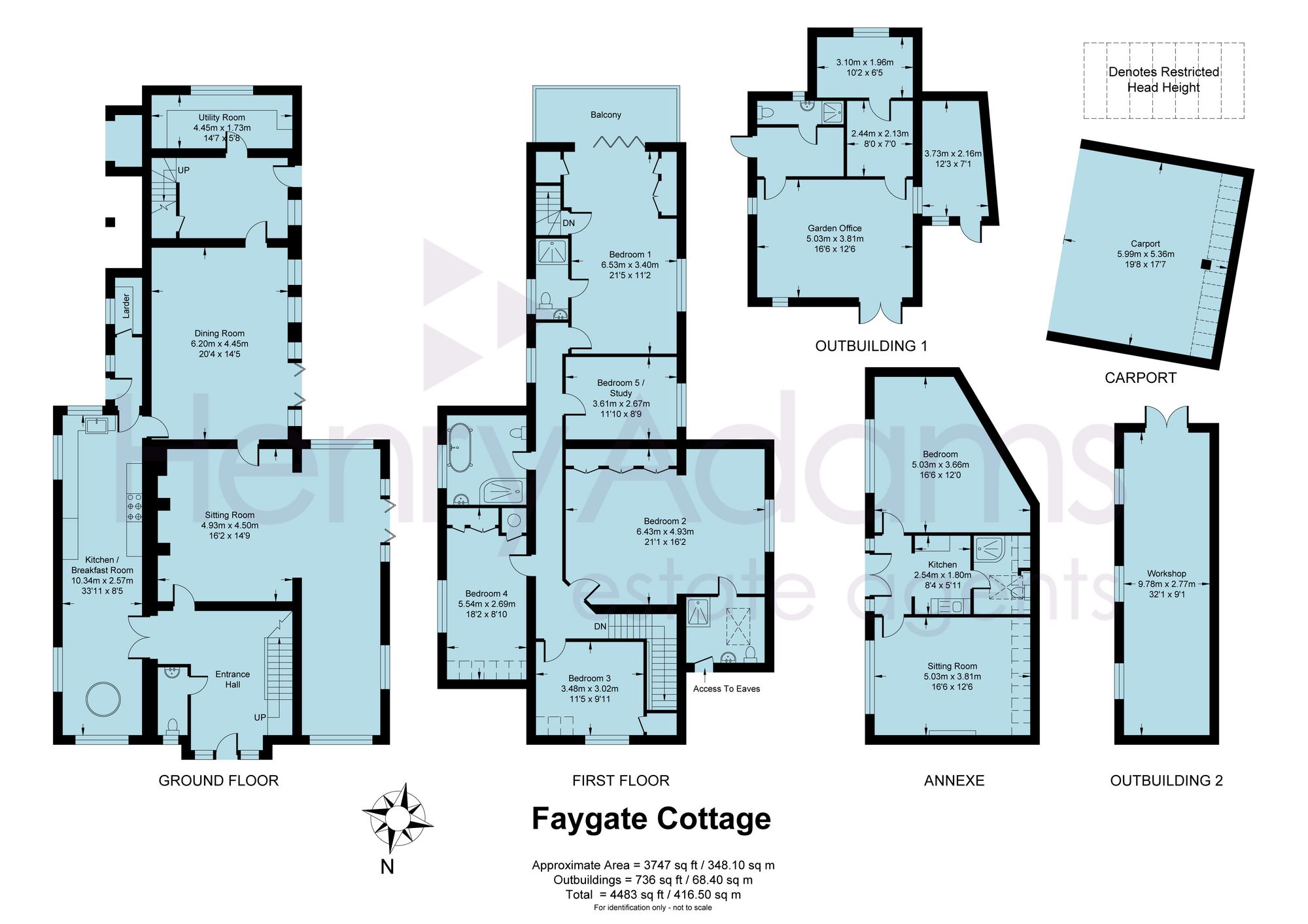 Faygate Cottage Wimlands Lane, Horsham floorplan