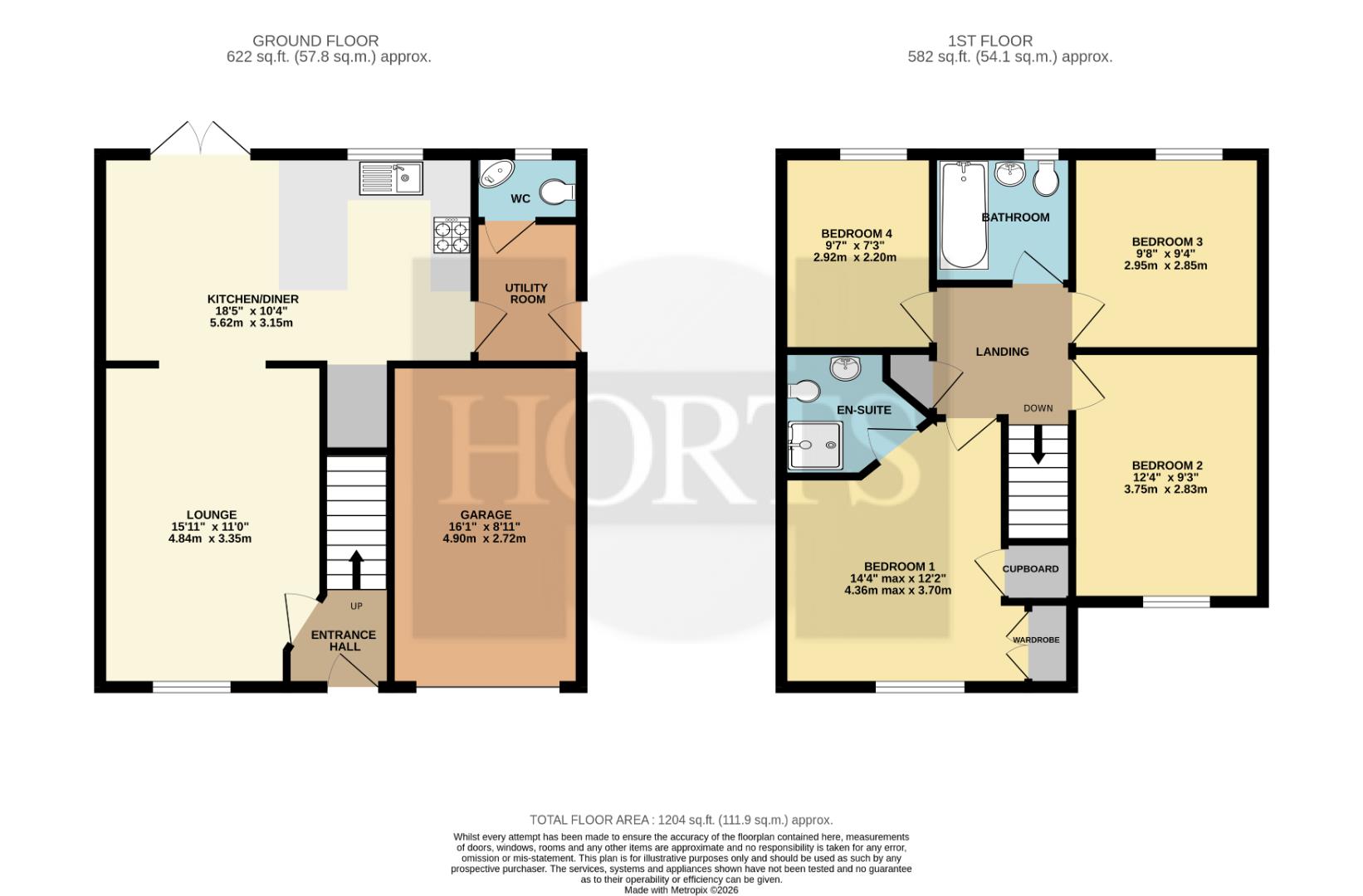 41, York Way, Northampton floorplan