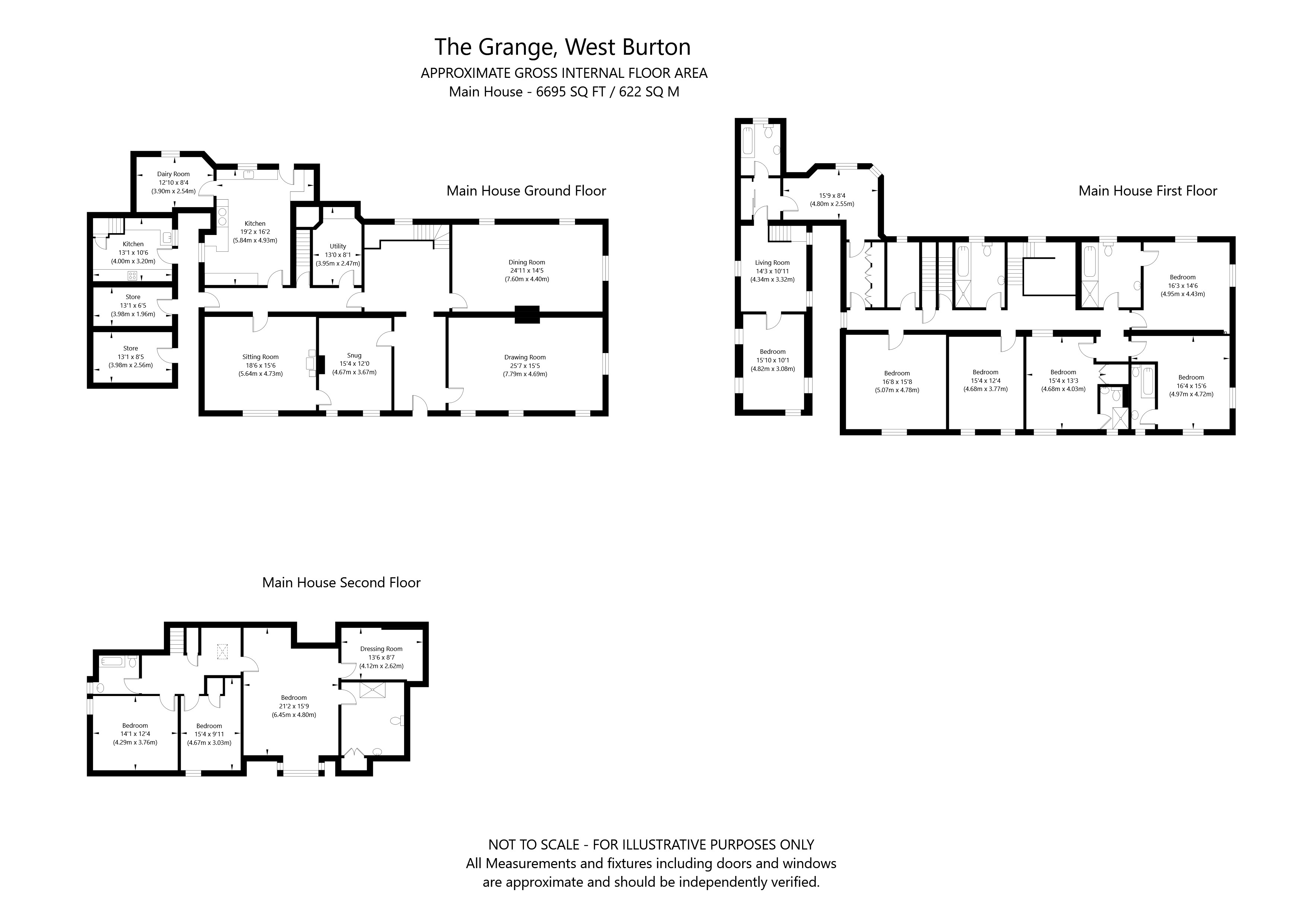 The Grange, Leyburn floorplan
