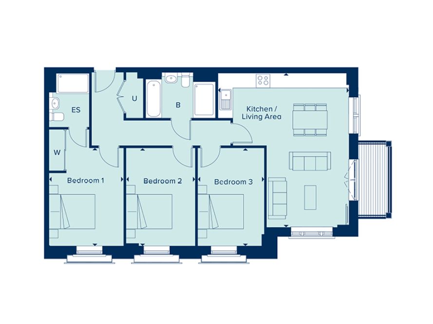 229, Maiden Court, Farnham floorplan