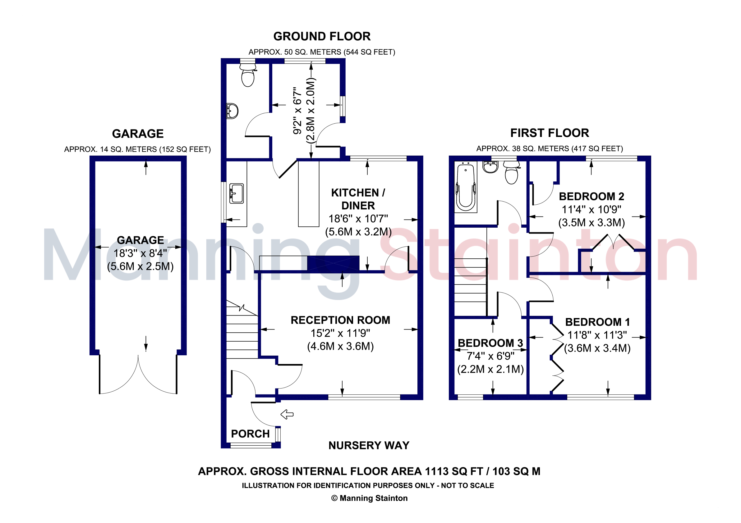 28, Nursery Way, Wetherby floorplan