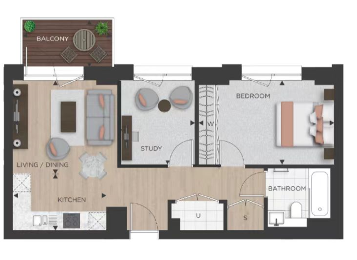 Anax Street, London floorplan