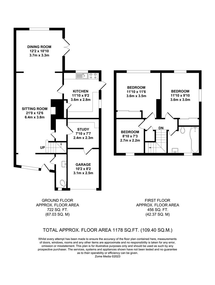 Crown Acres, East Peckham, Tonbridge TN12, 3 bedroom semidetached