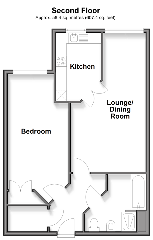 London Road, Redhill floorplan