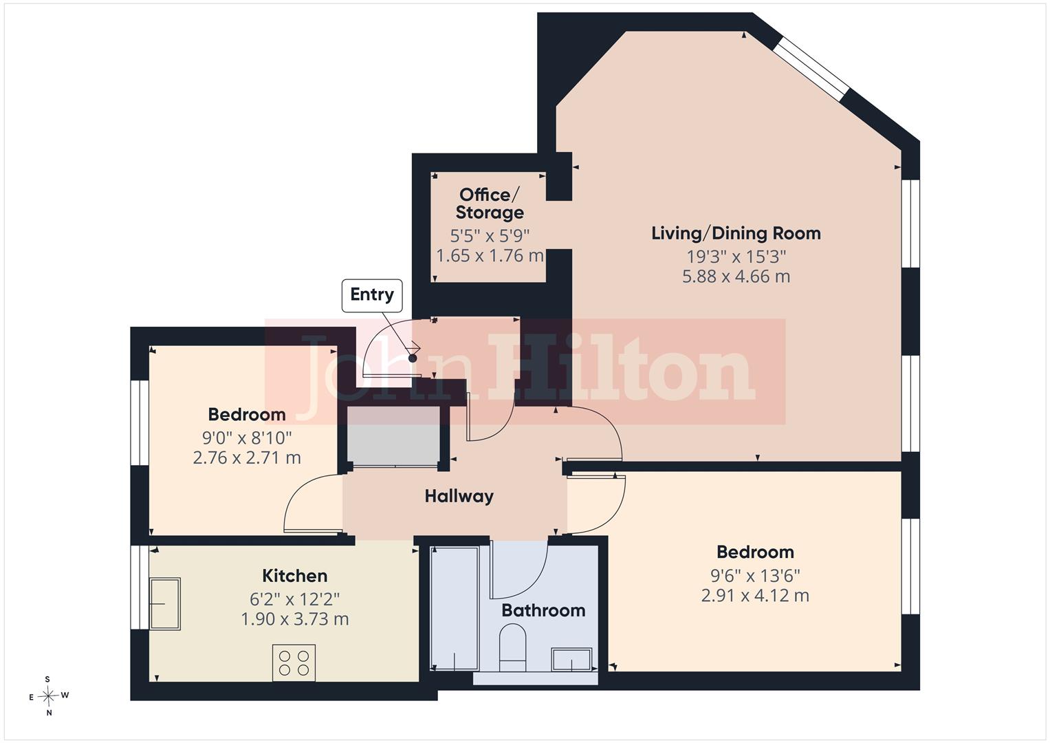 Flat 5, Sillwood Hall, Montpelier Road, Brighton floorplan