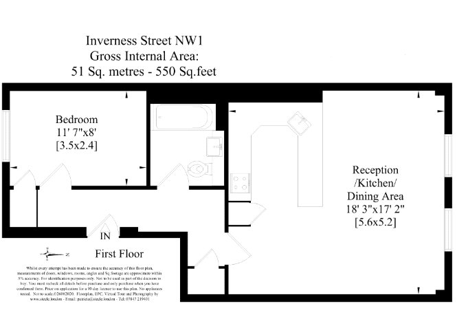 Inverness Street, London floorplan