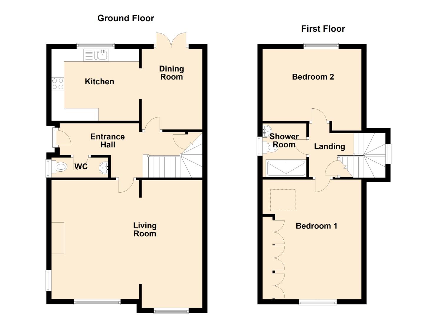 Bassett Road, Sully, Penarth CF64, 2 bedroom detached house for sale