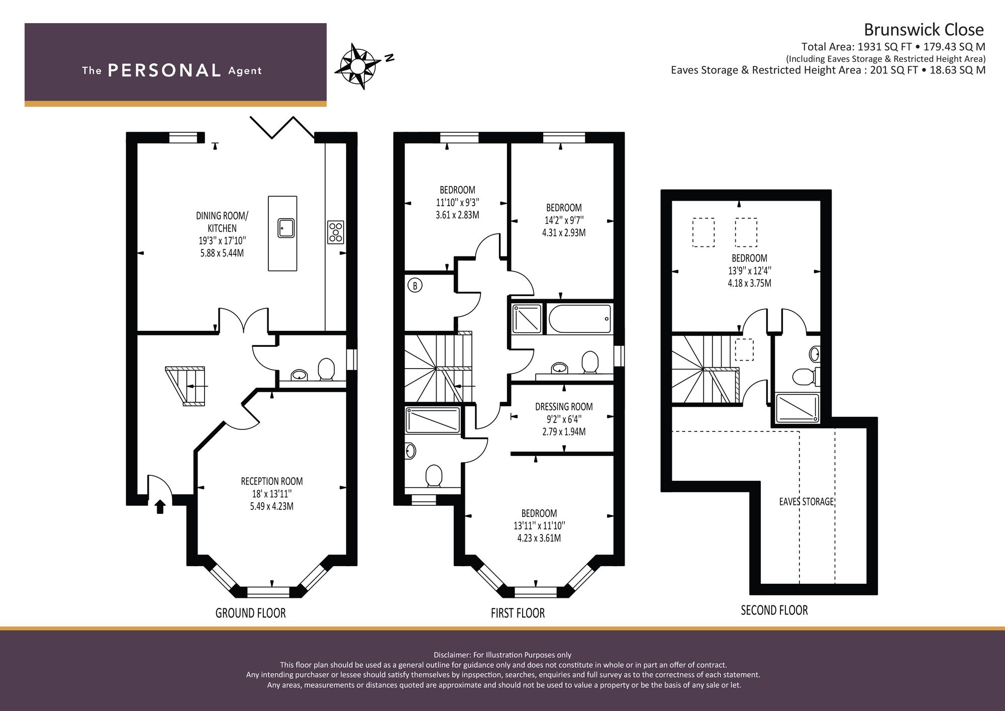 10 Brunswick Close, Epsom floorplan