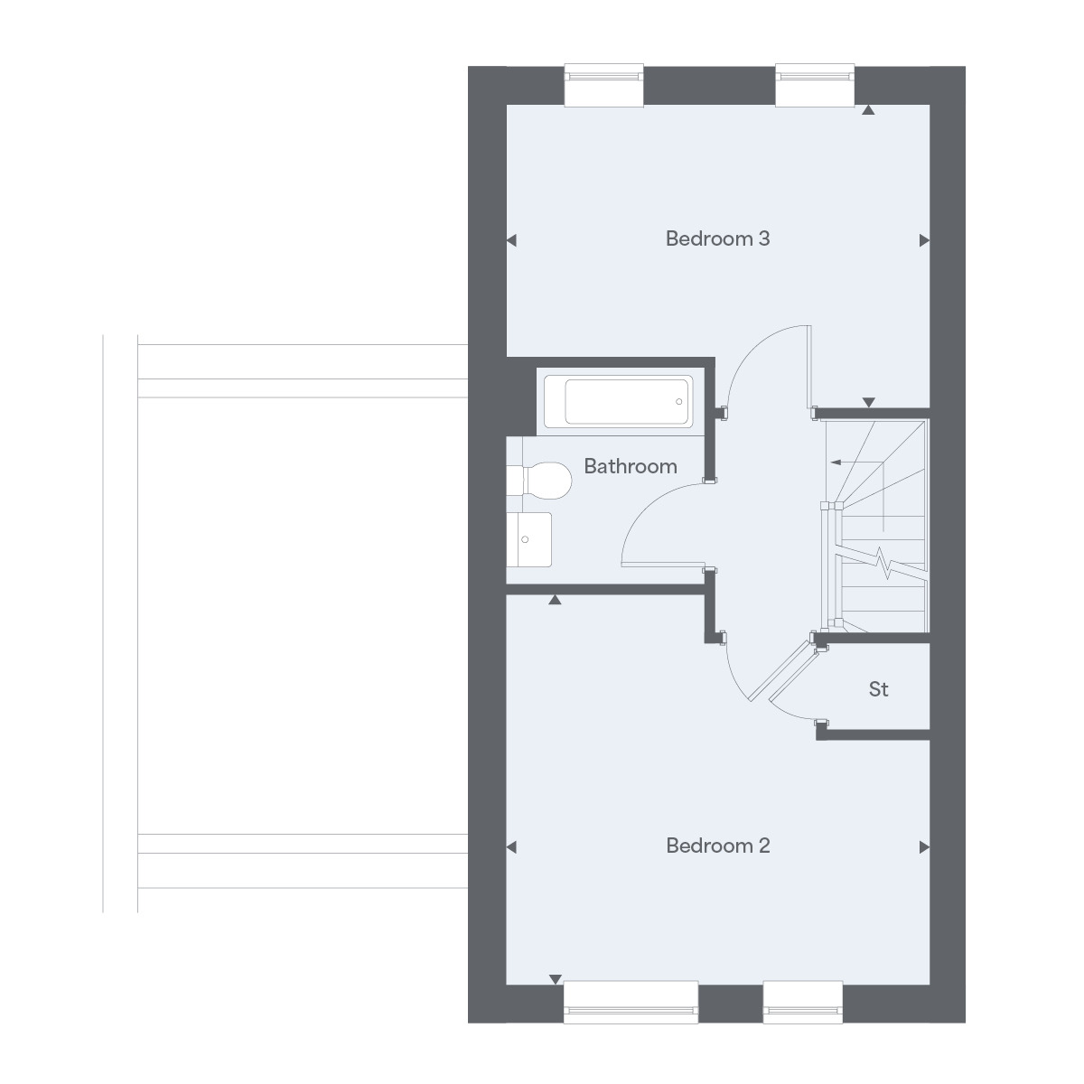 513, Longhoughton Avenue, Ebbsfleet Garden City floorplan