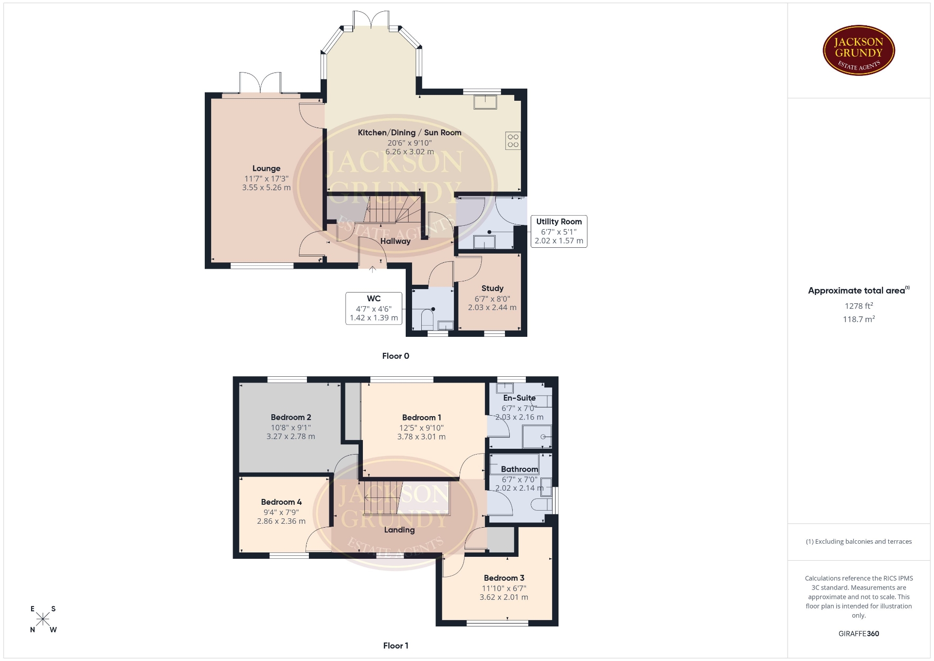 5, Muddiman Close, Northampton floorplan