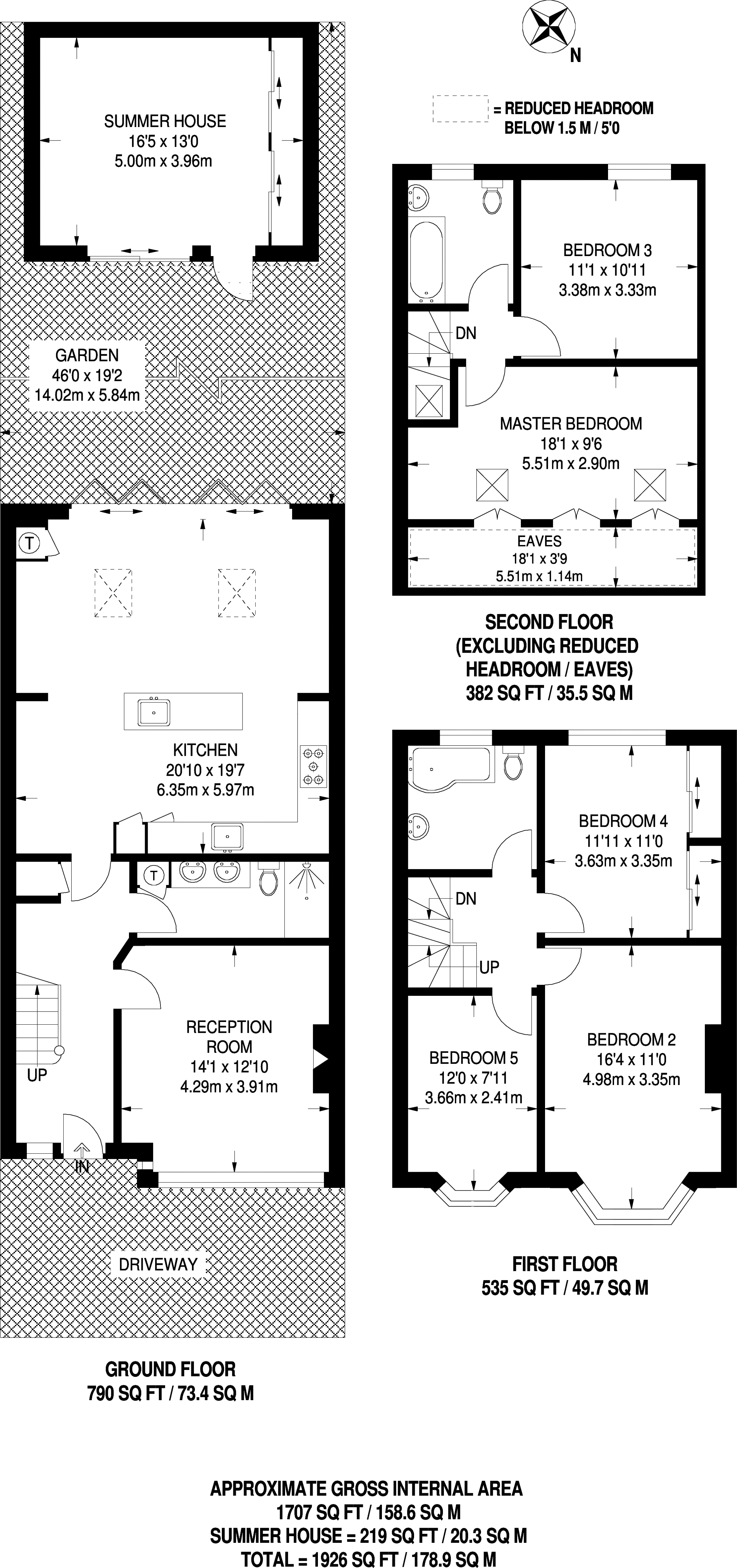 5 Bedrooms  to rent in Westway, Raynes Park, London SW20