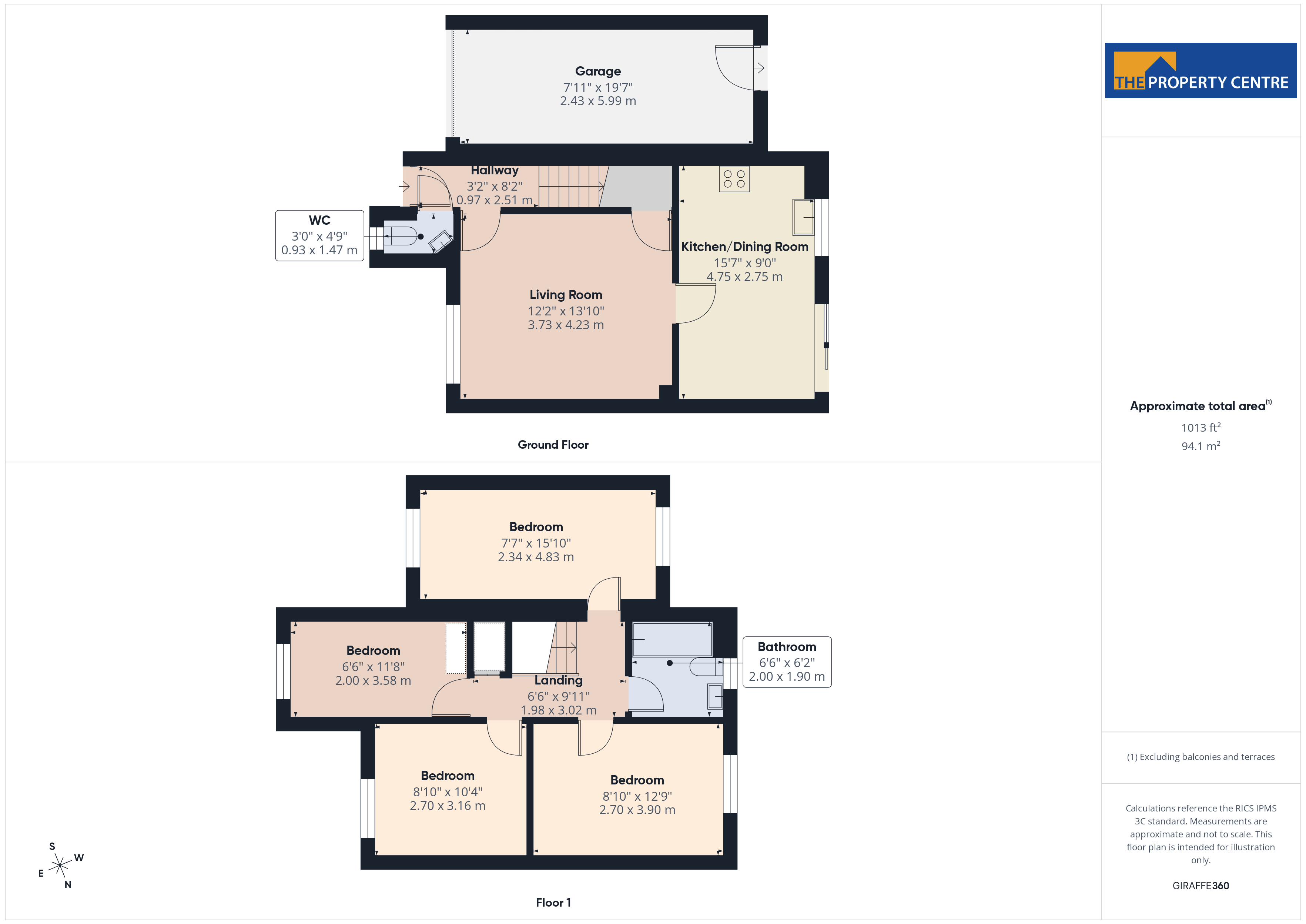 5, Choirs Close, Gloucester floorplan