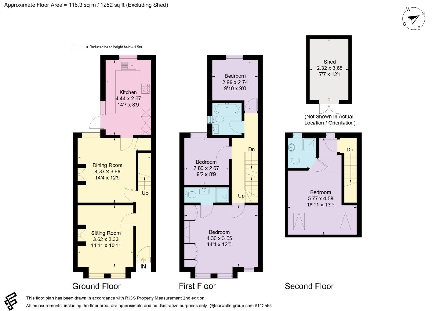 53, Highbury Avenue, Salisbury floorplan