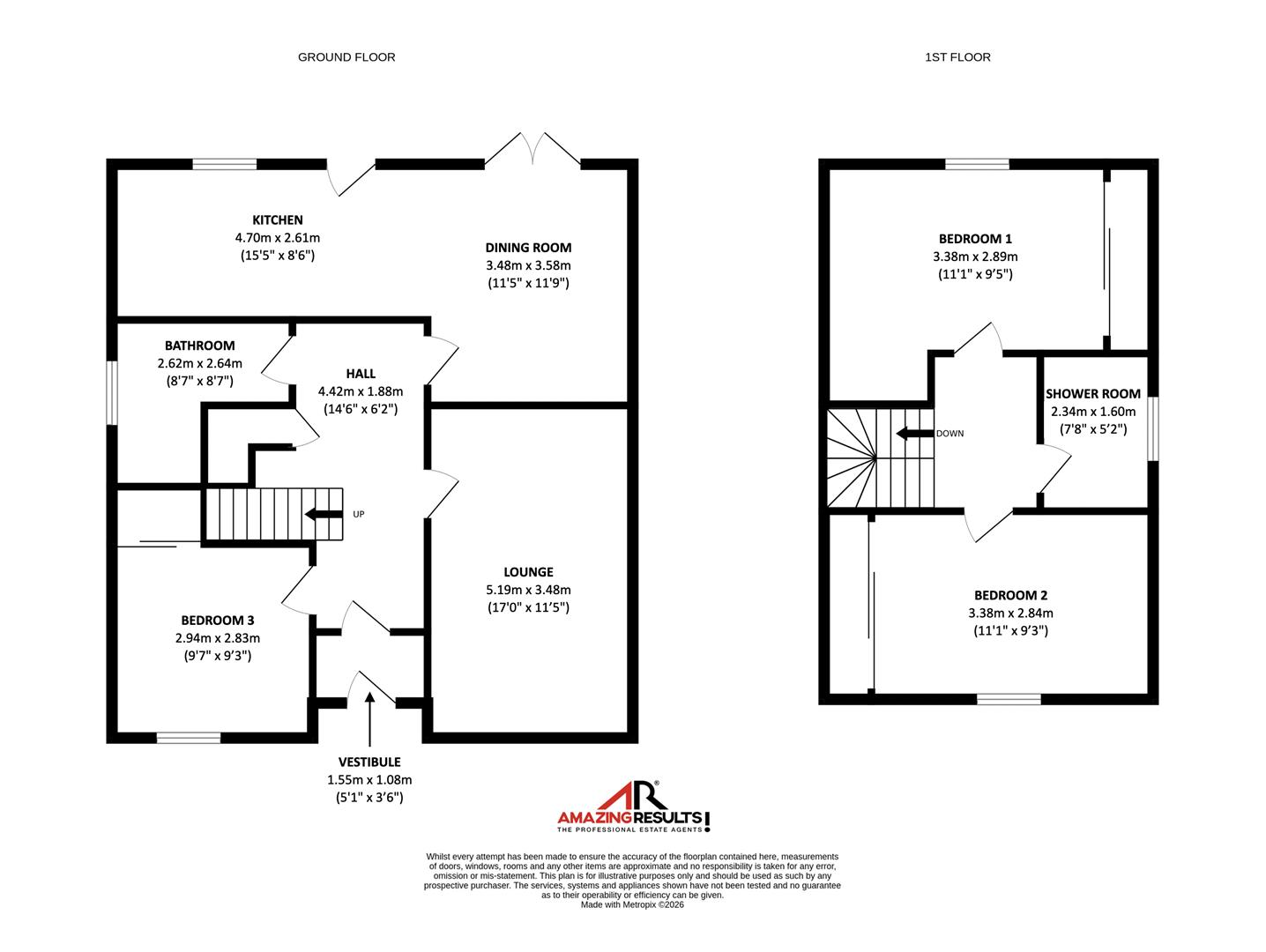 7, Ochil View, Kincardine floorplan