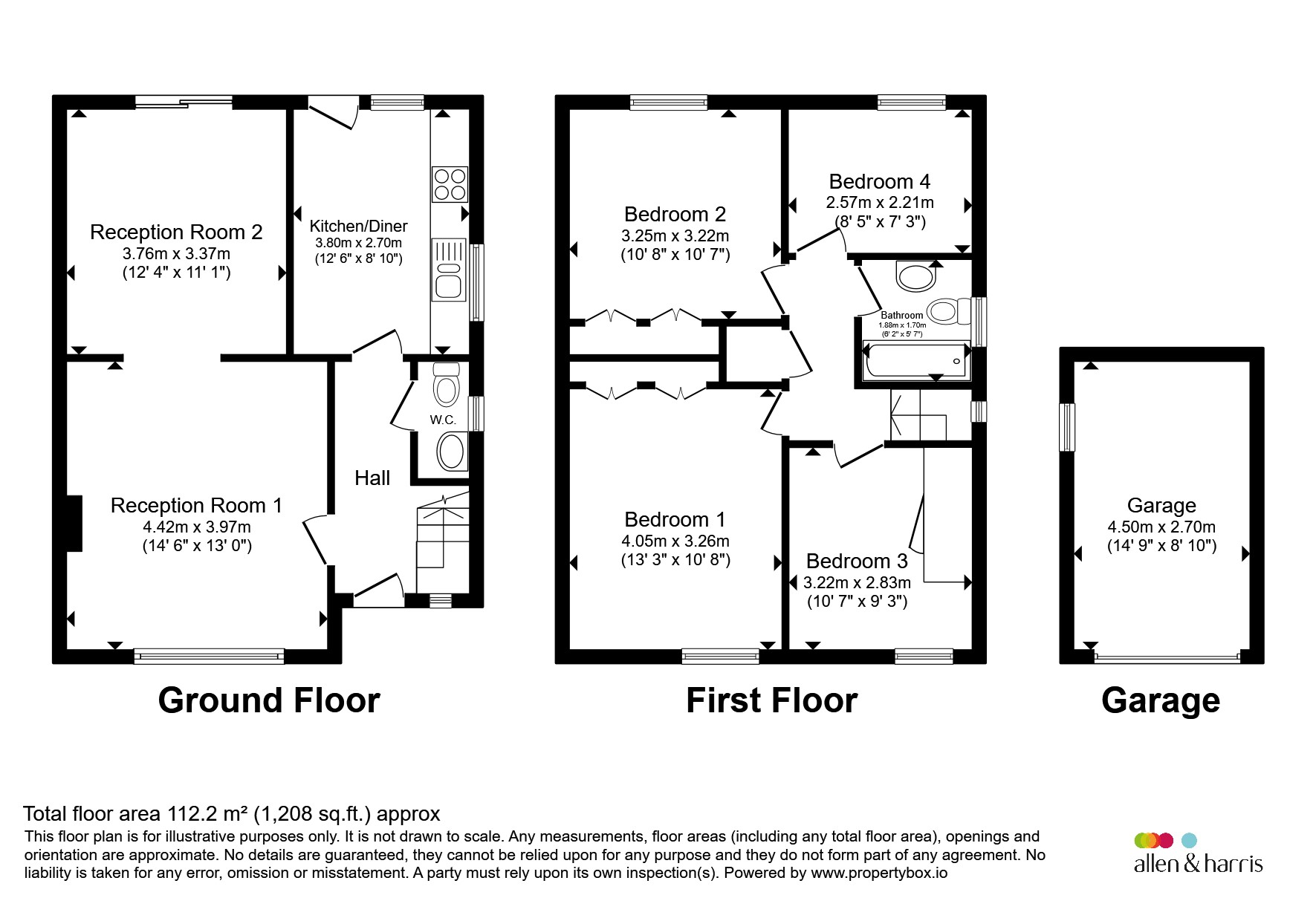 57, Nicholson Webb Close, Cardiff floorplan
