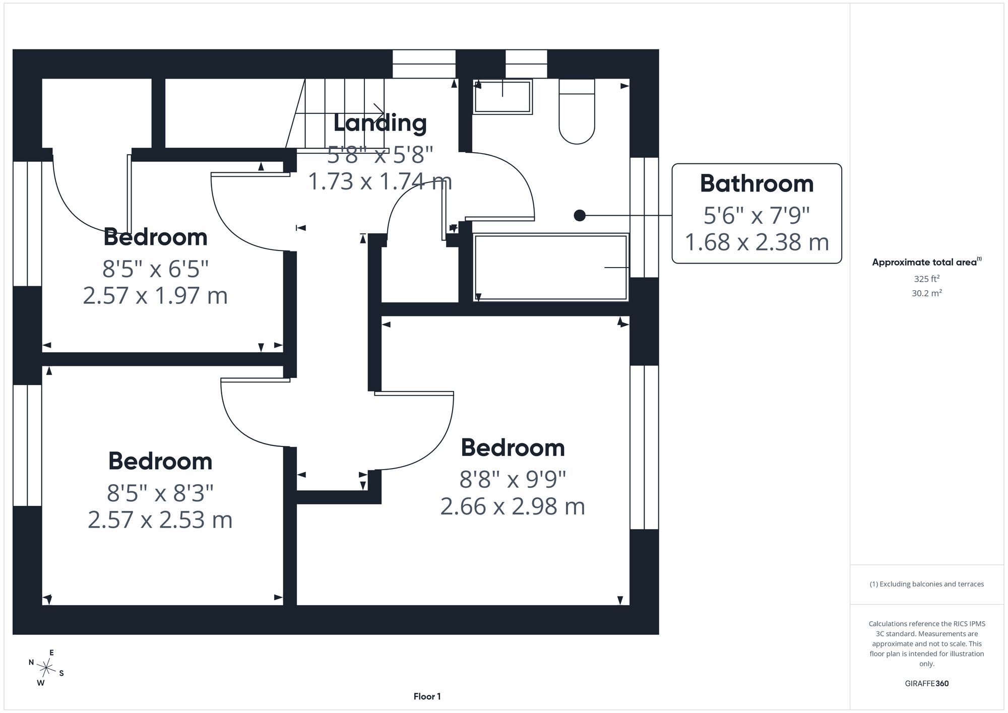 12 Colts Close, Hinckley floorplan