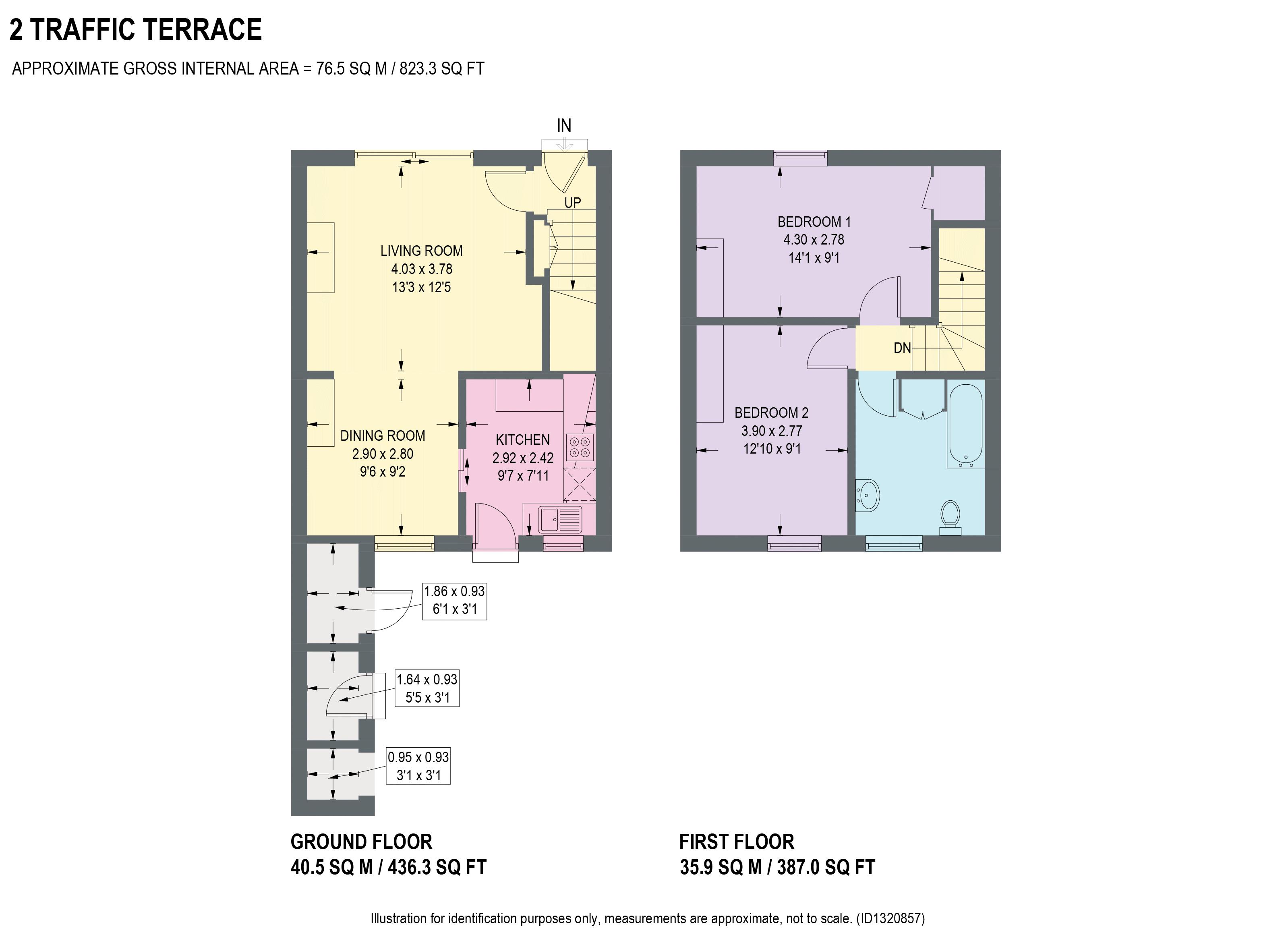 2, Traffic Terrace, Chesterfield floorplan