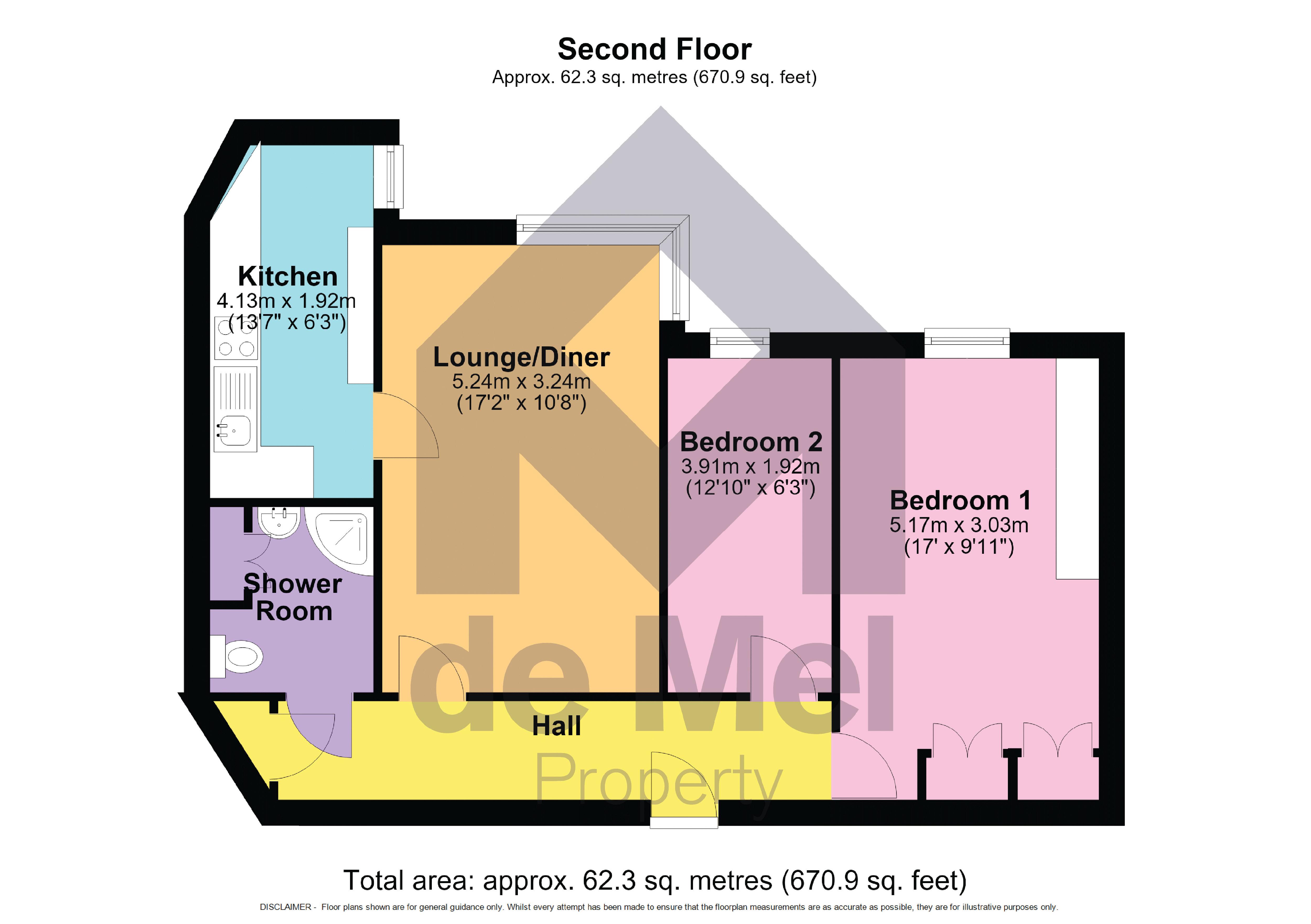 23, Guardian Court, Moorend Road, Cheltenham floorplan