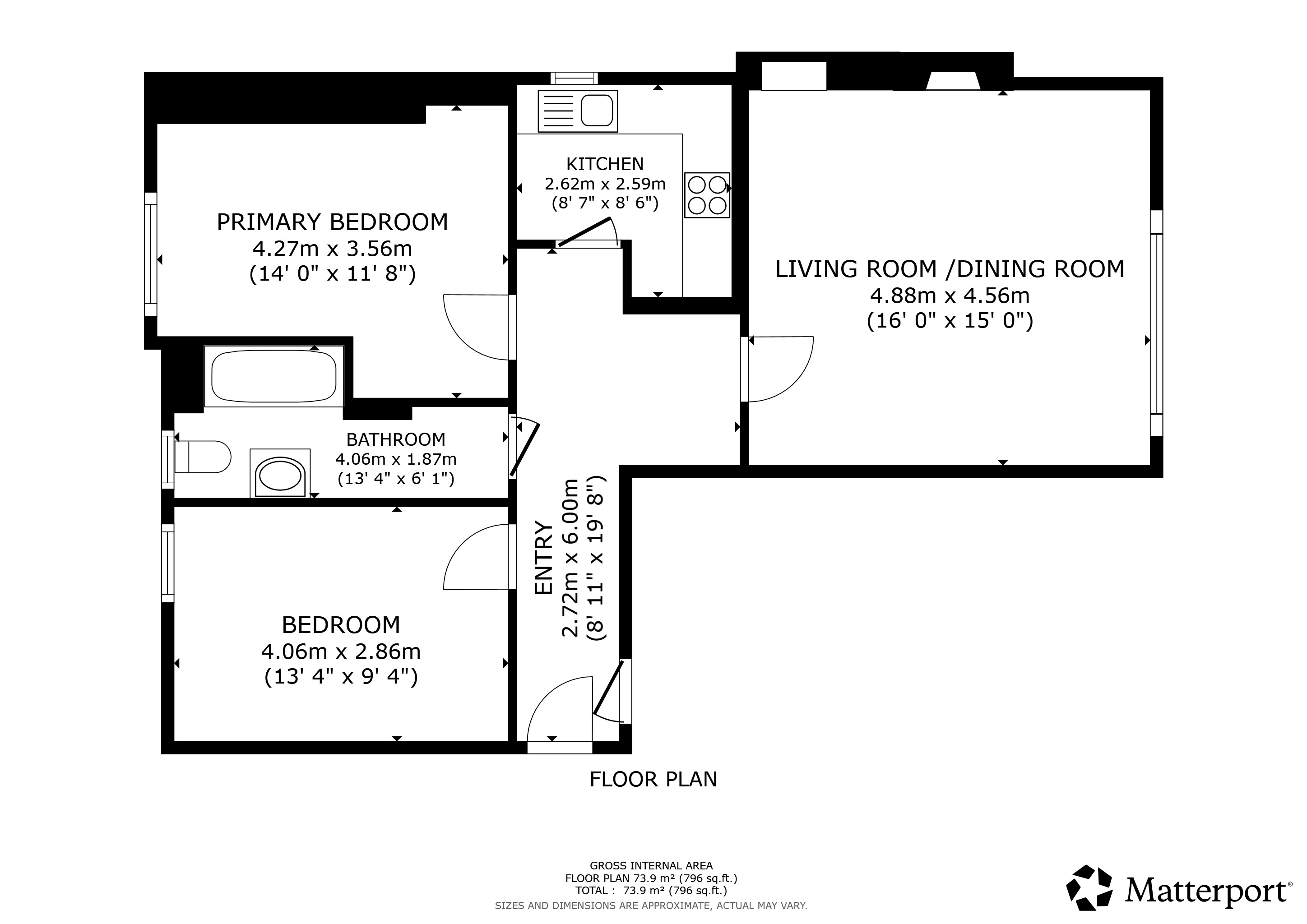 25/3, Springfield Terrace, Dunblane floorplan