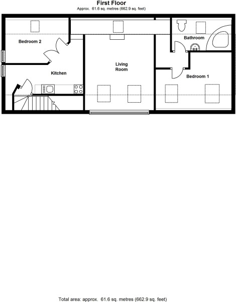 2 Bedrooms Flat to rent in The Hayloft, Sykes Barns, Church Lane, Corley CV7