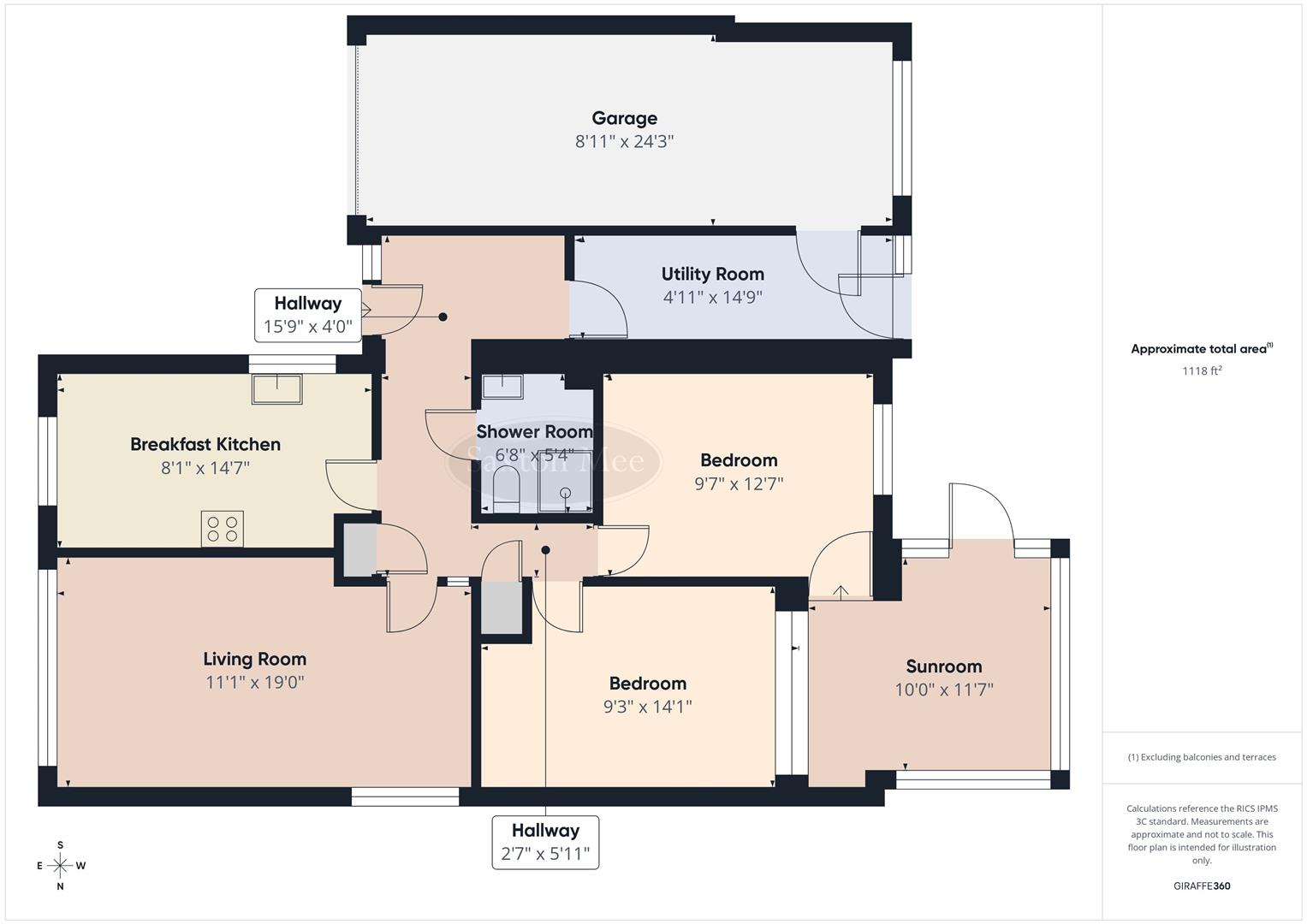 12, Sherwood Road, Dronfield floorplan