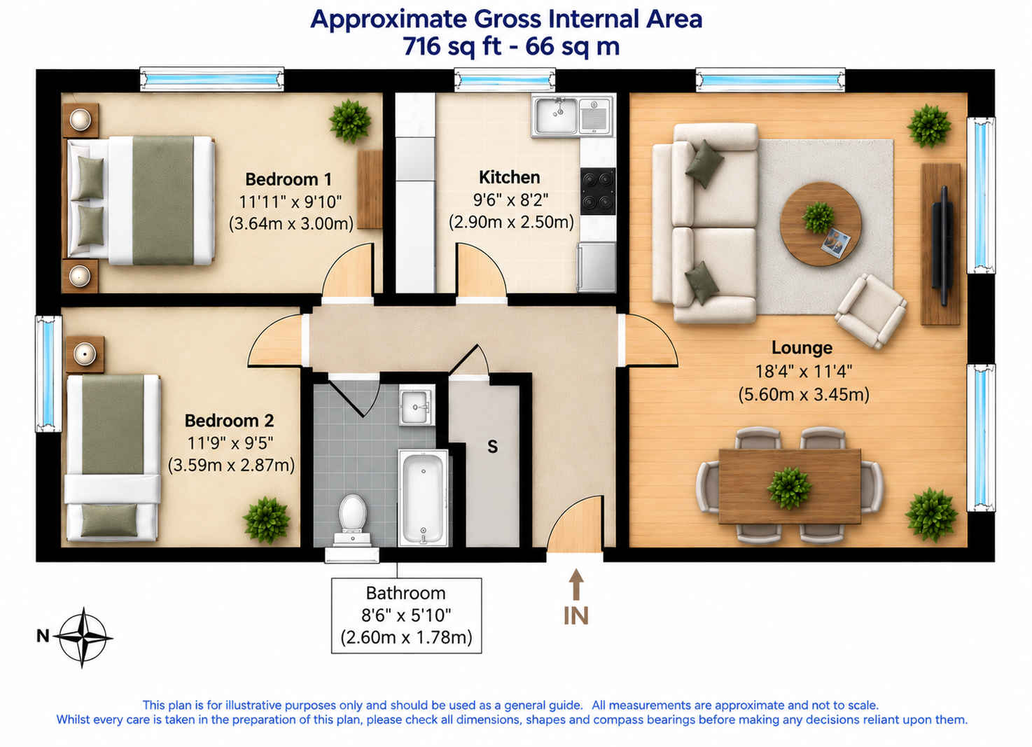 GFV9, Golfers View, Finchley Park, N12, London floorplan