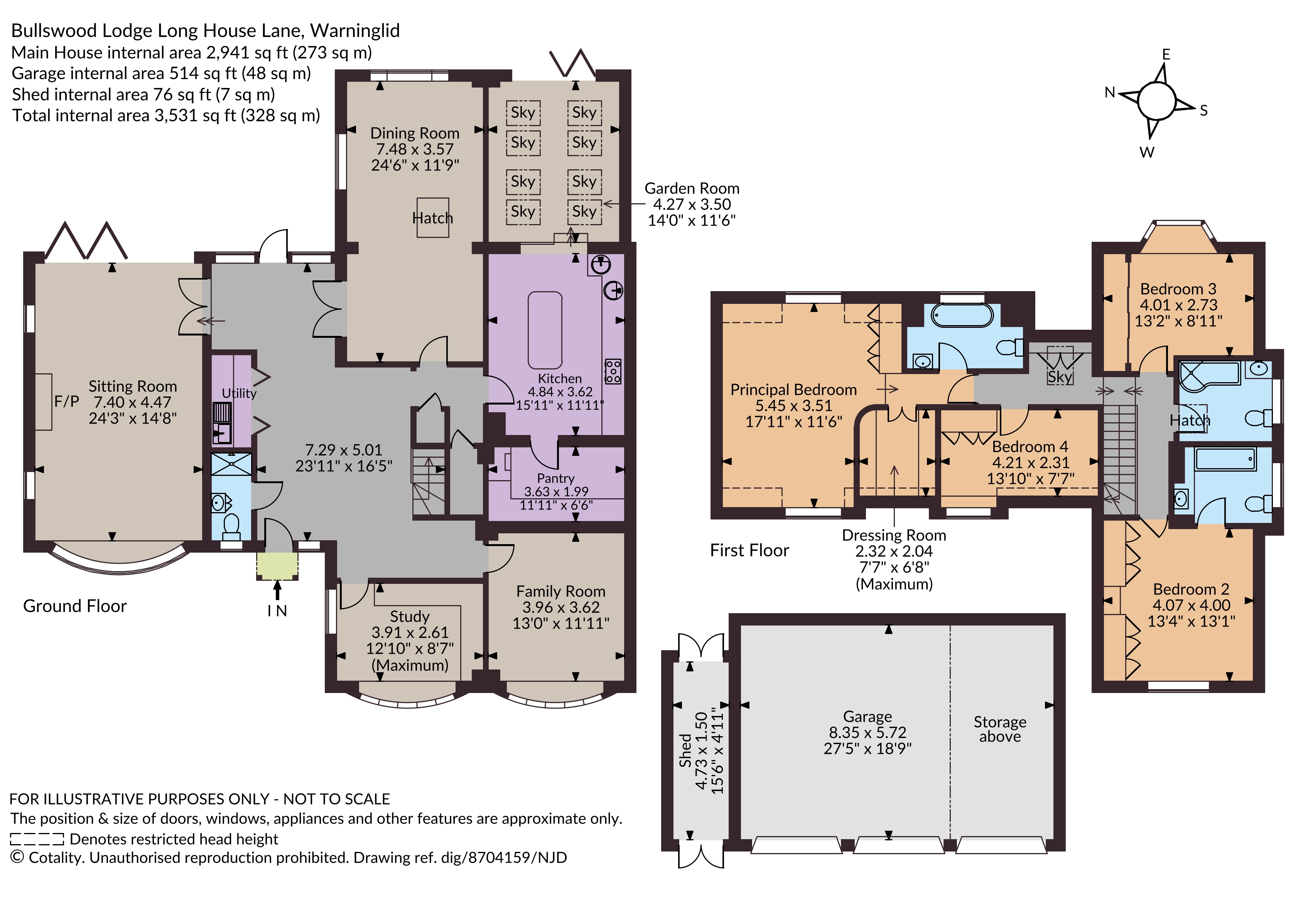 Bullswood Lodge,, Long House Lane, Haywards Heath floorplan