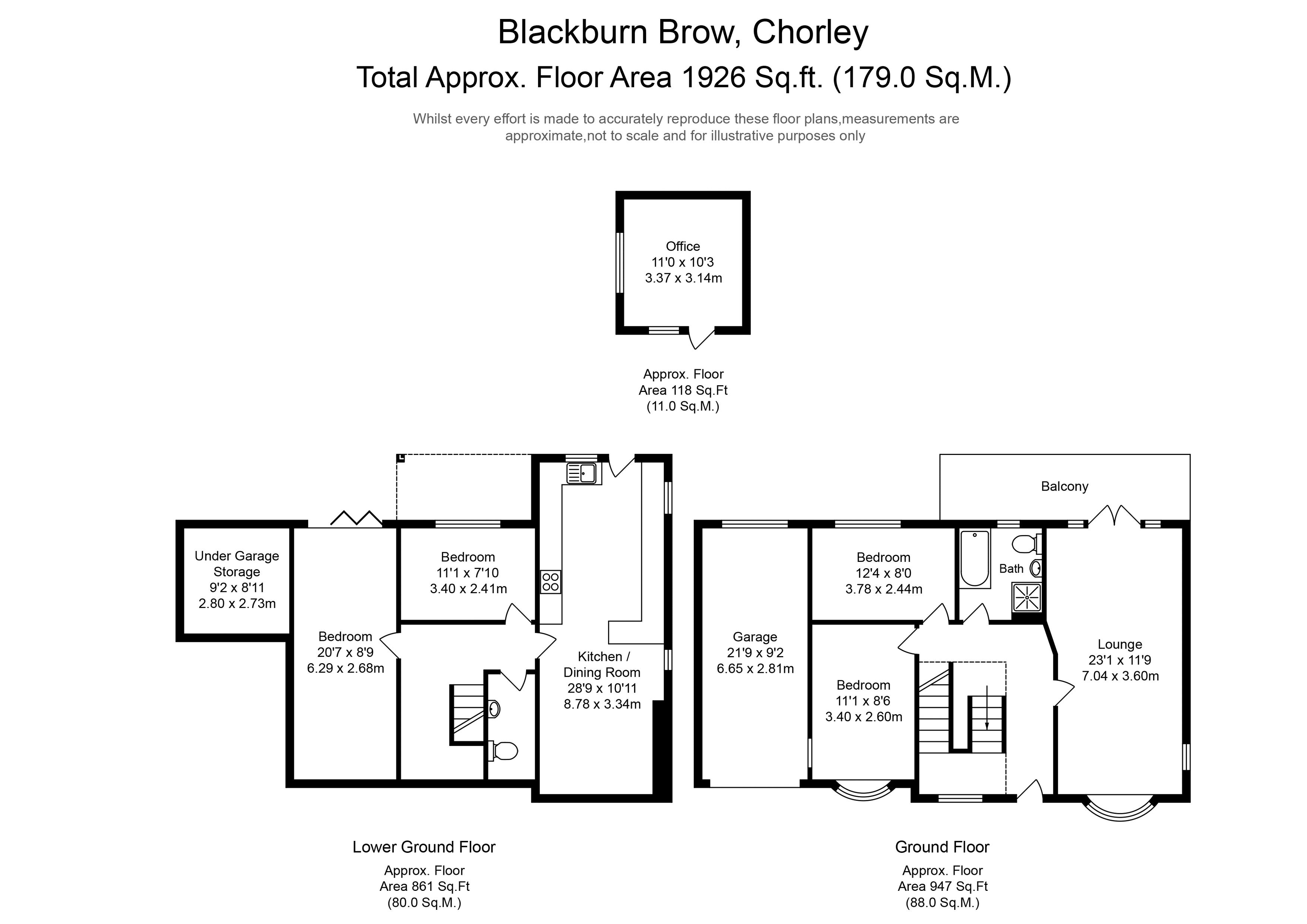 4 Bedrooms Detached house for sale in Blackburn Brow, Chorley PR6