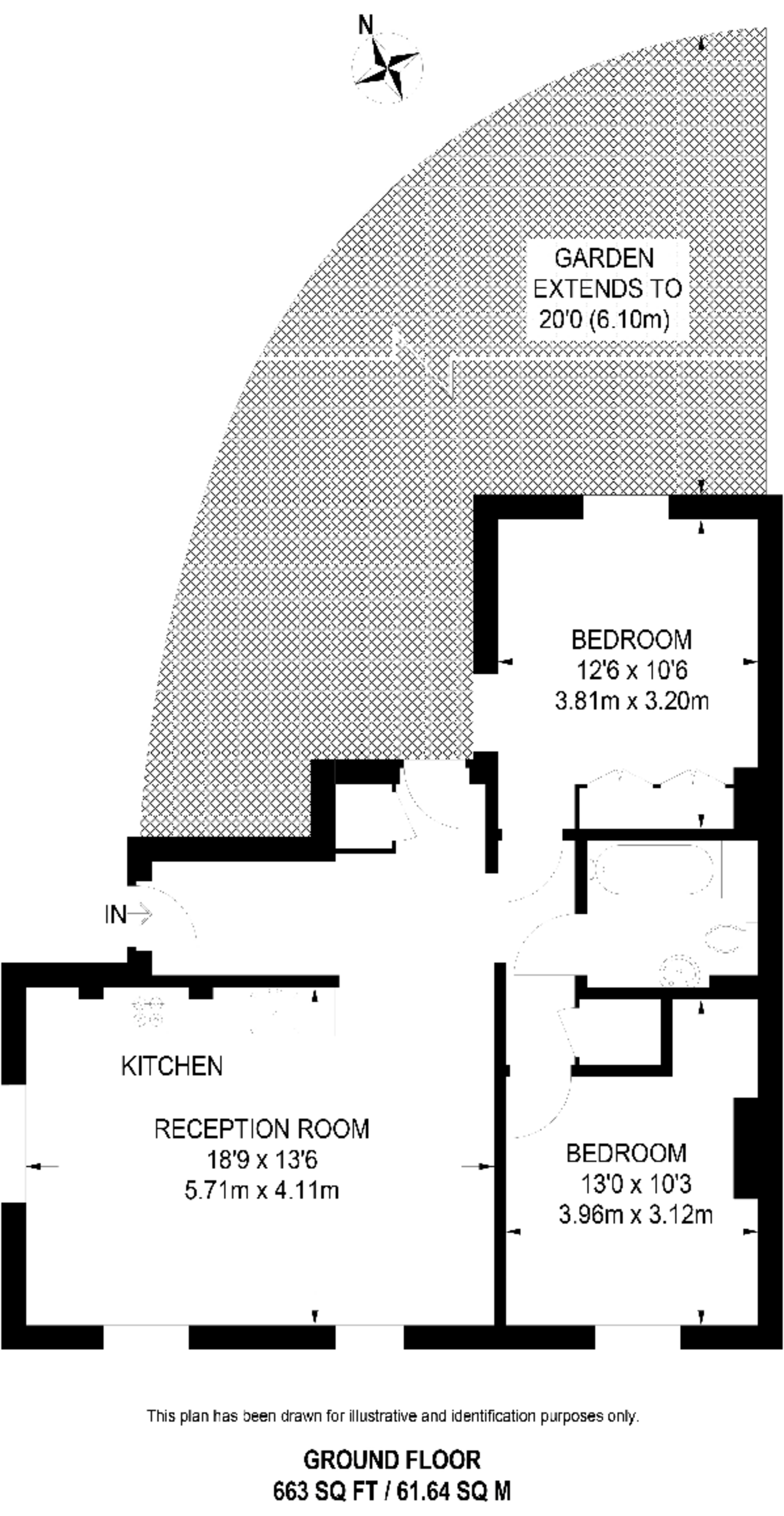 Prairie Street, SW8, Battersea floorplan