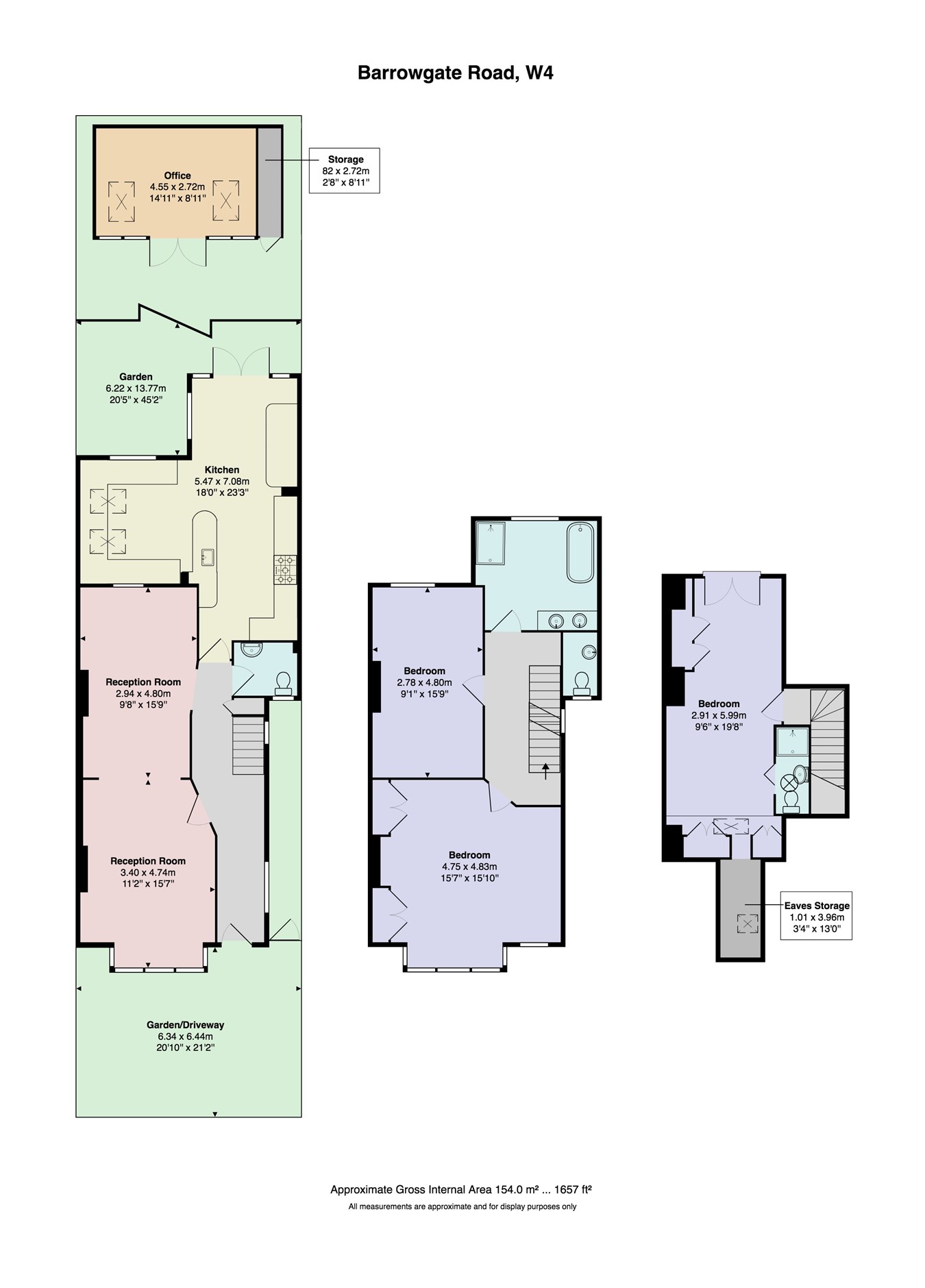 3 Bedrooms  for sale in Barrowgate Road, London W4