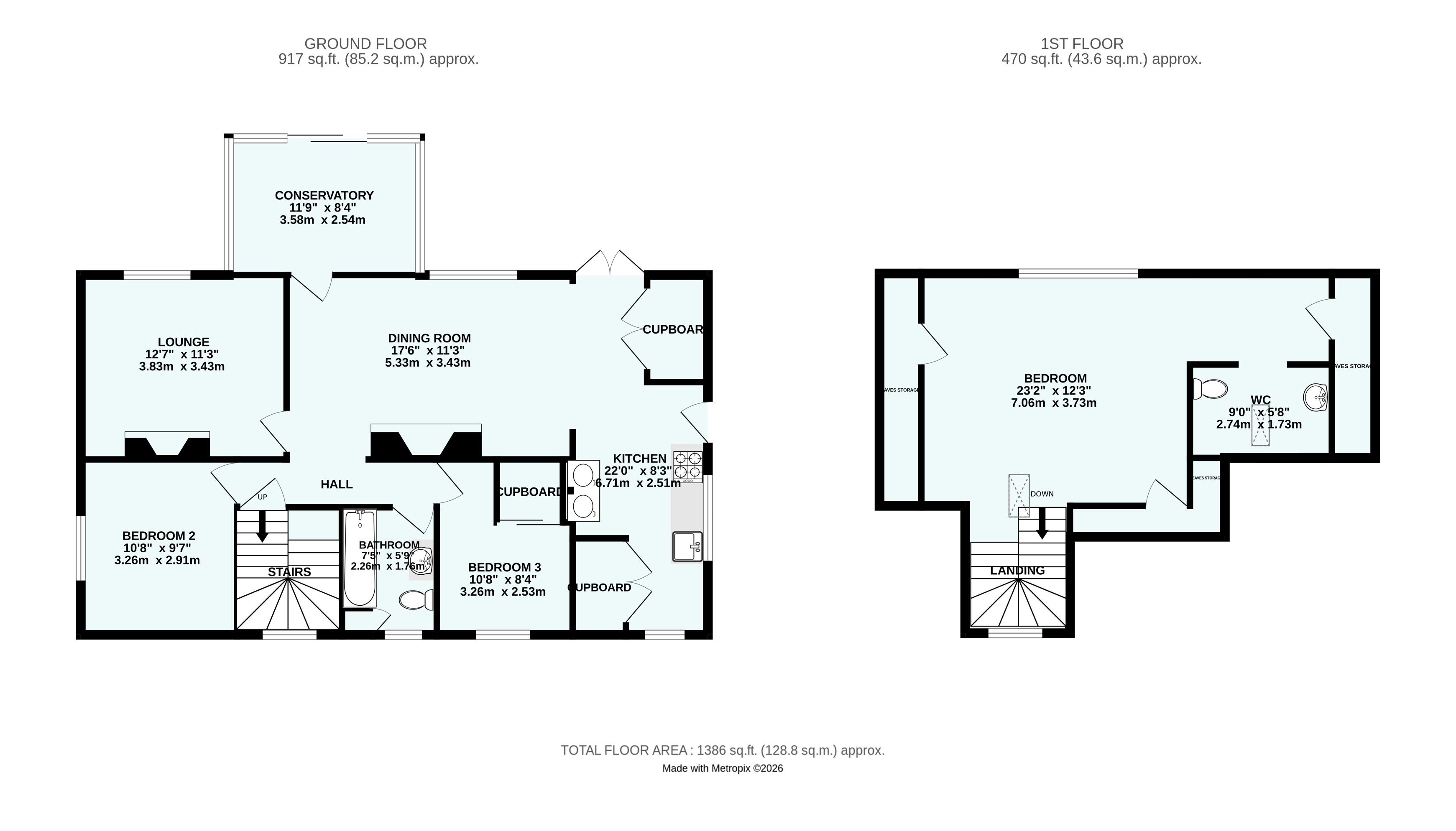 Parc Bush,, Ruan Minor, Cornwall floorplan