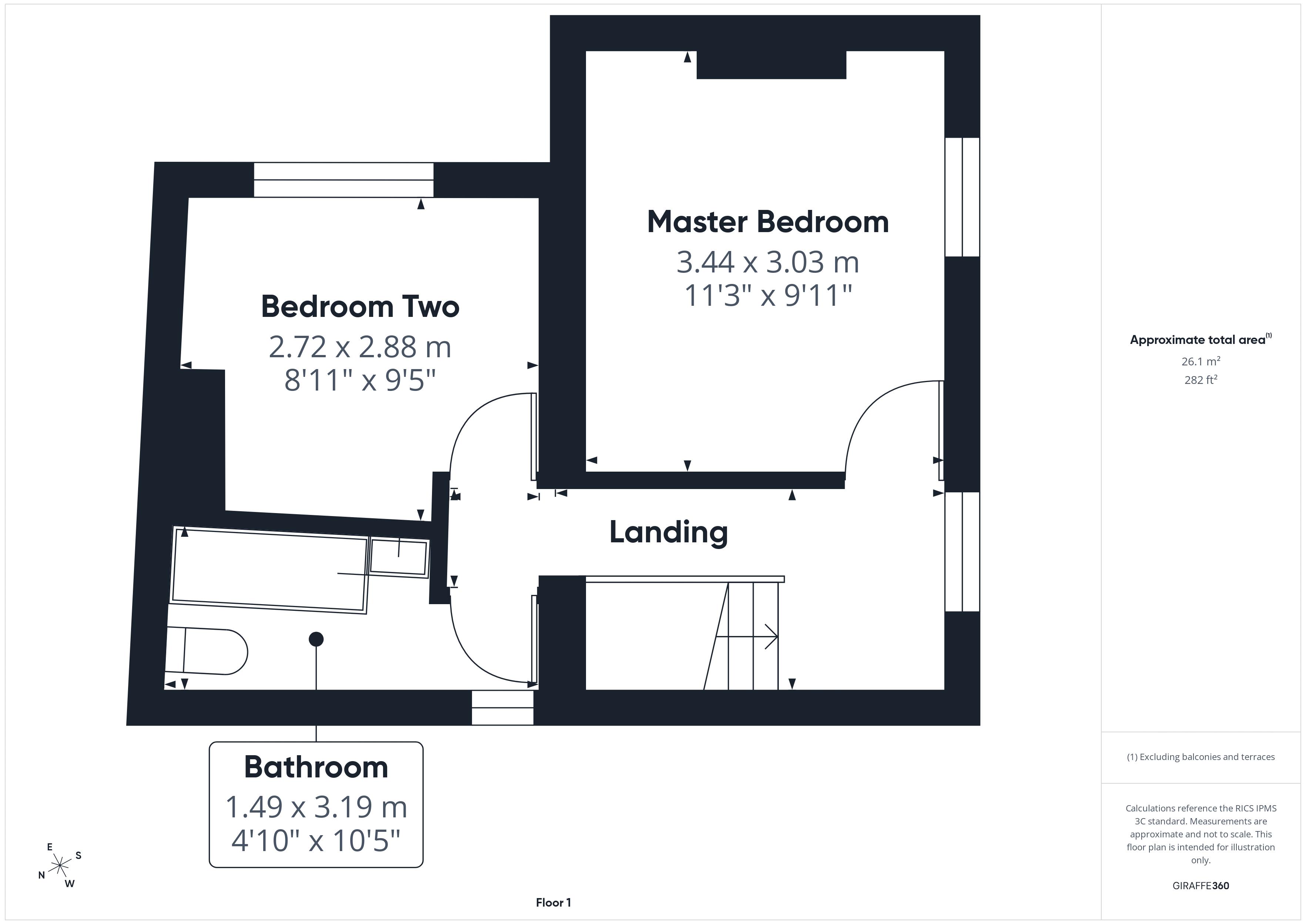 19, Regent Street, Stonehouse floorplan