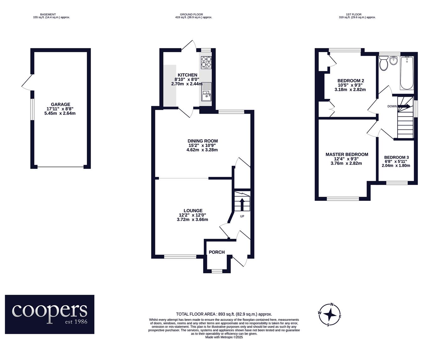 50, Harvey Road, Hillingdon floorplan