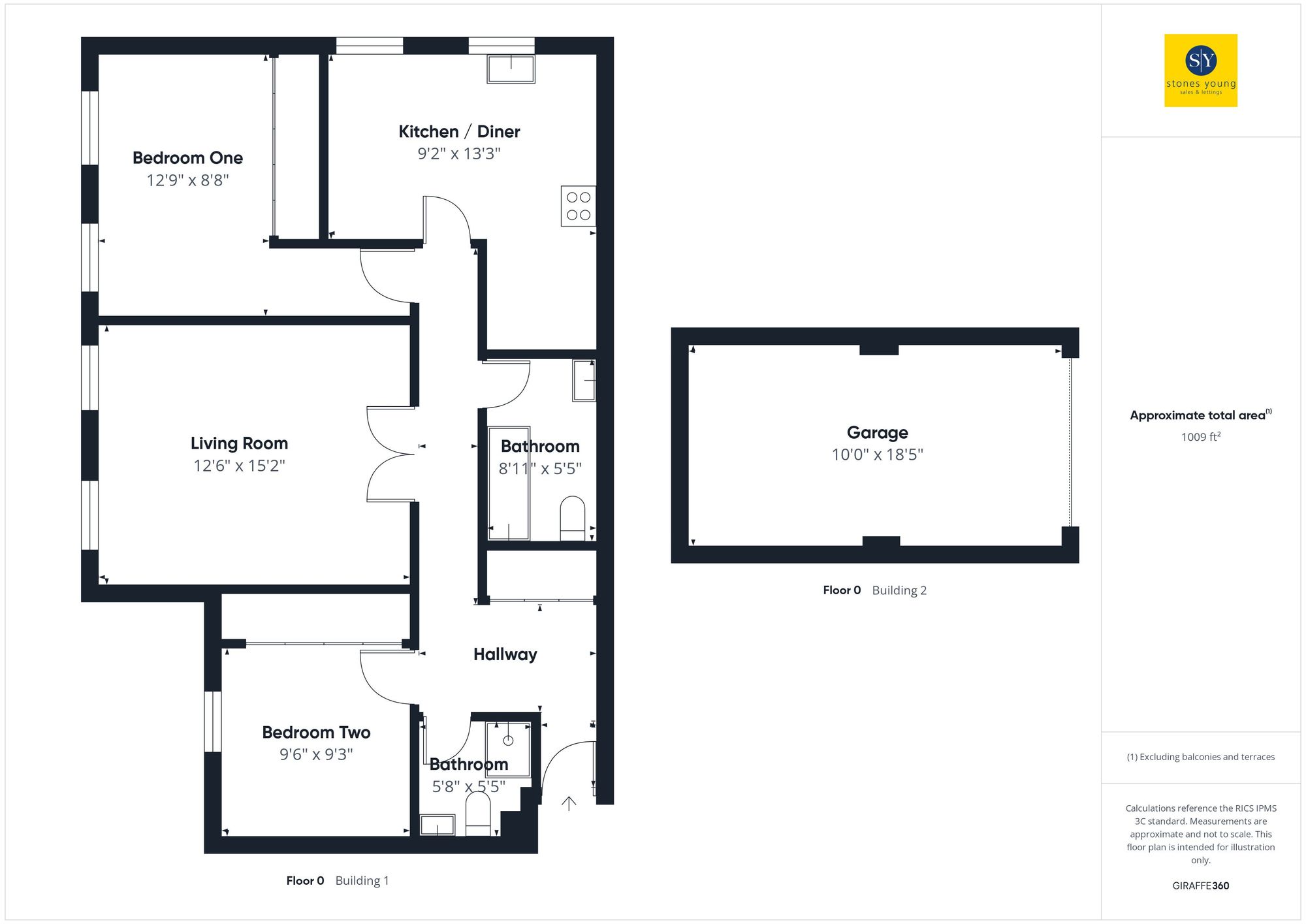 1 Belfry Mansions St. Andrews Road, Blackburn floorplan