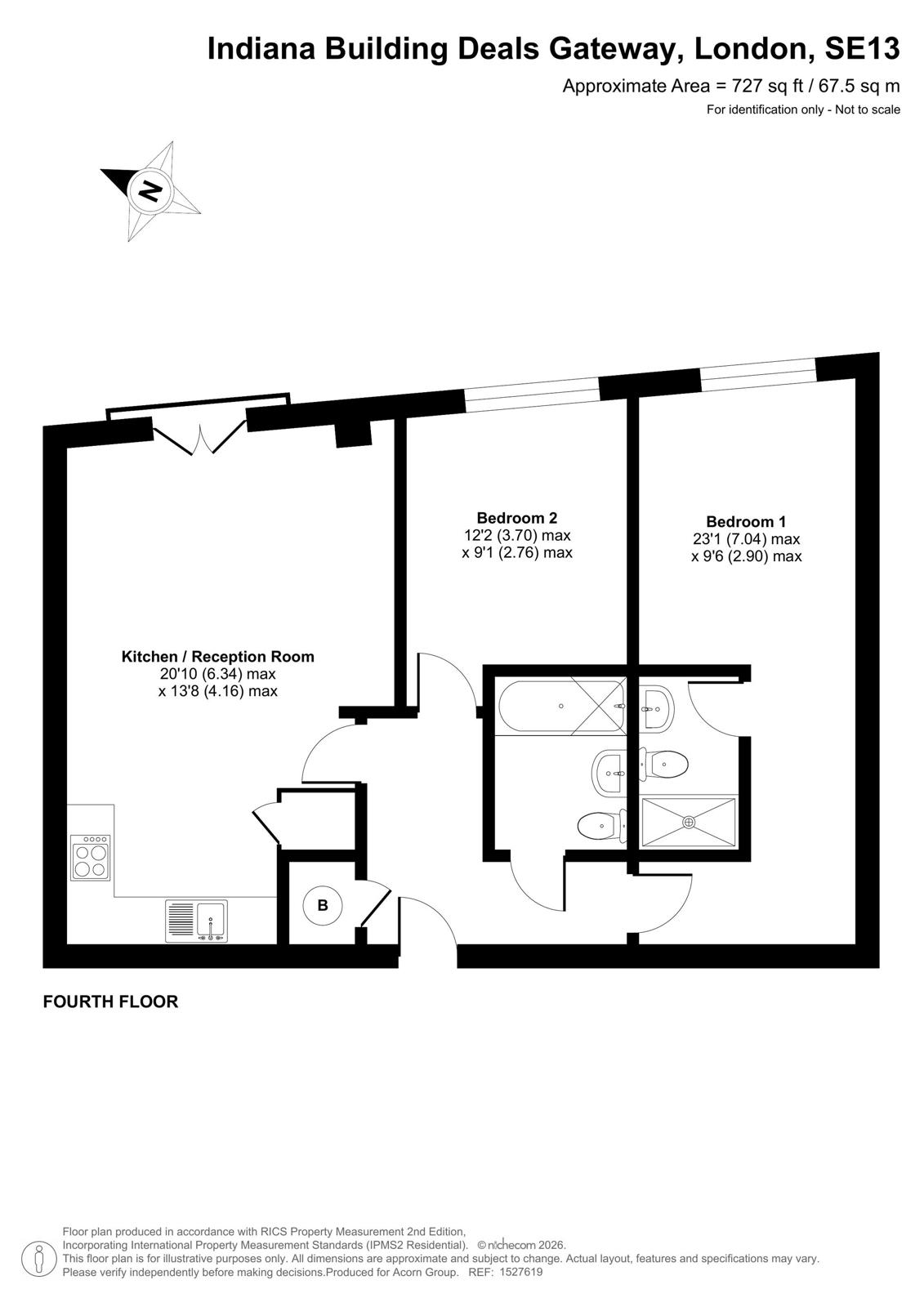 Deals Gateway, London floorplan