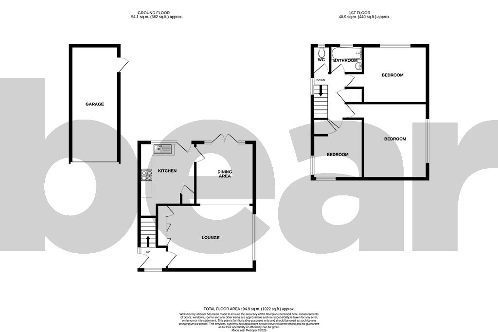 1, Mariners Court, Great Wakering floorplan