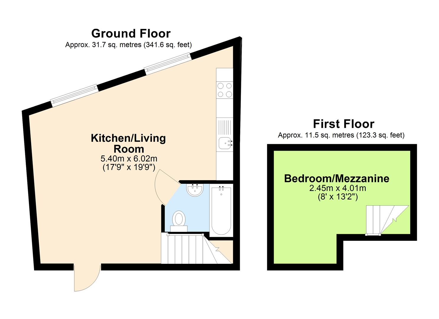 7, Rafe House, Hereford floorplan