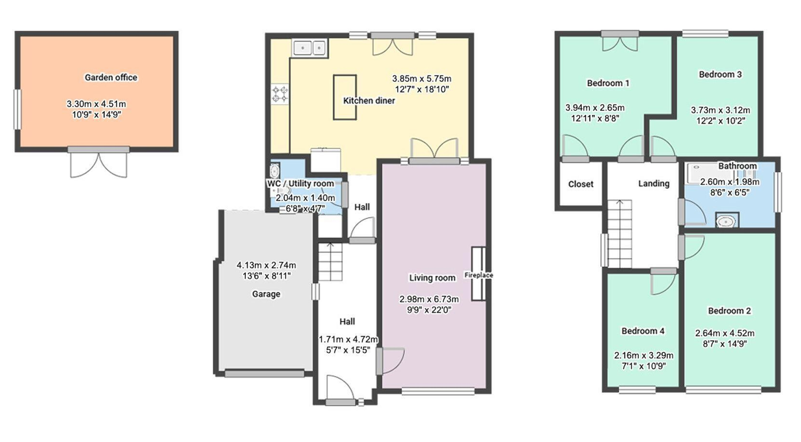 23, Allendale, Ilkeston floorplan