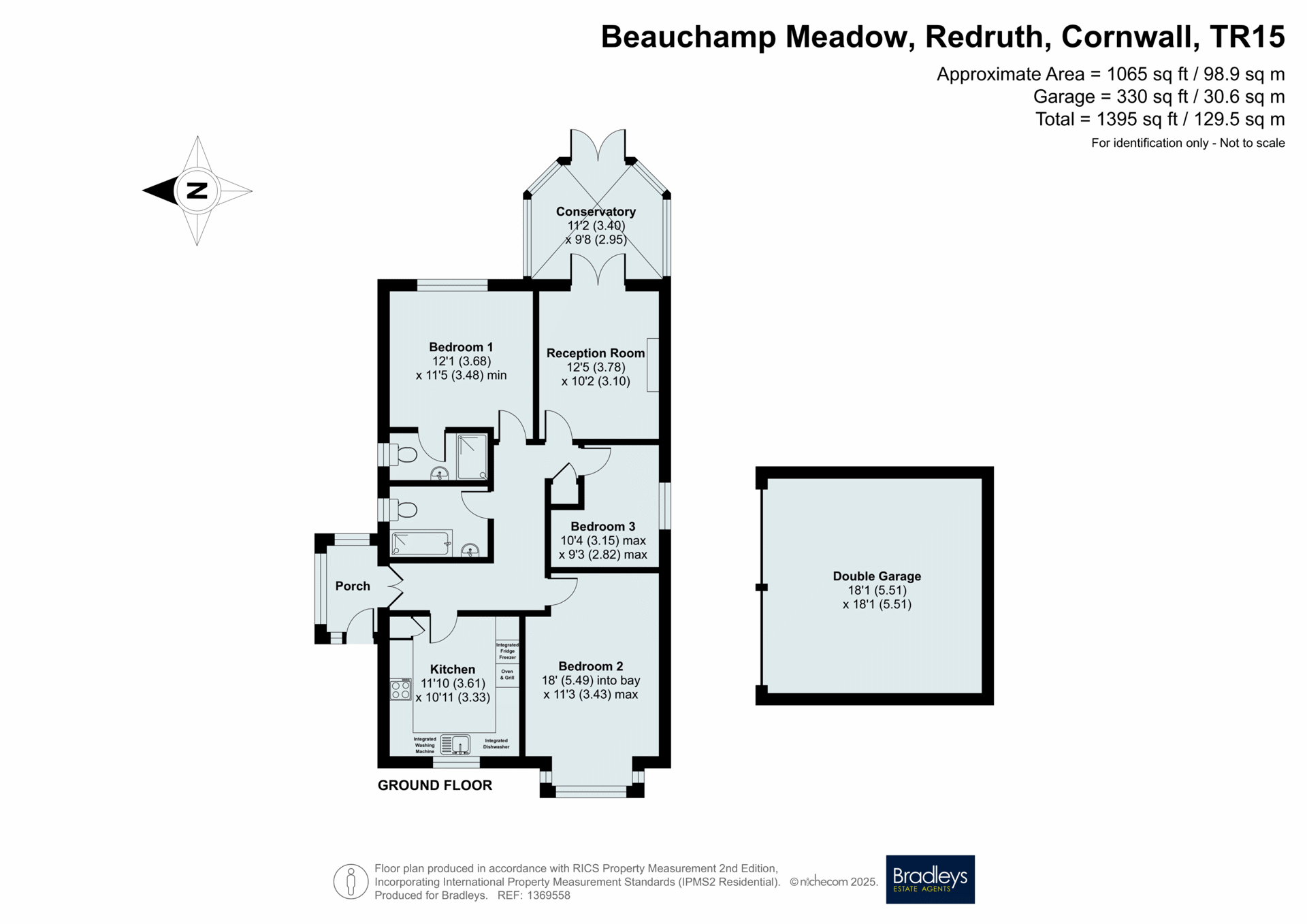 15, Beauchamp Meadow, Cornwall floorplan