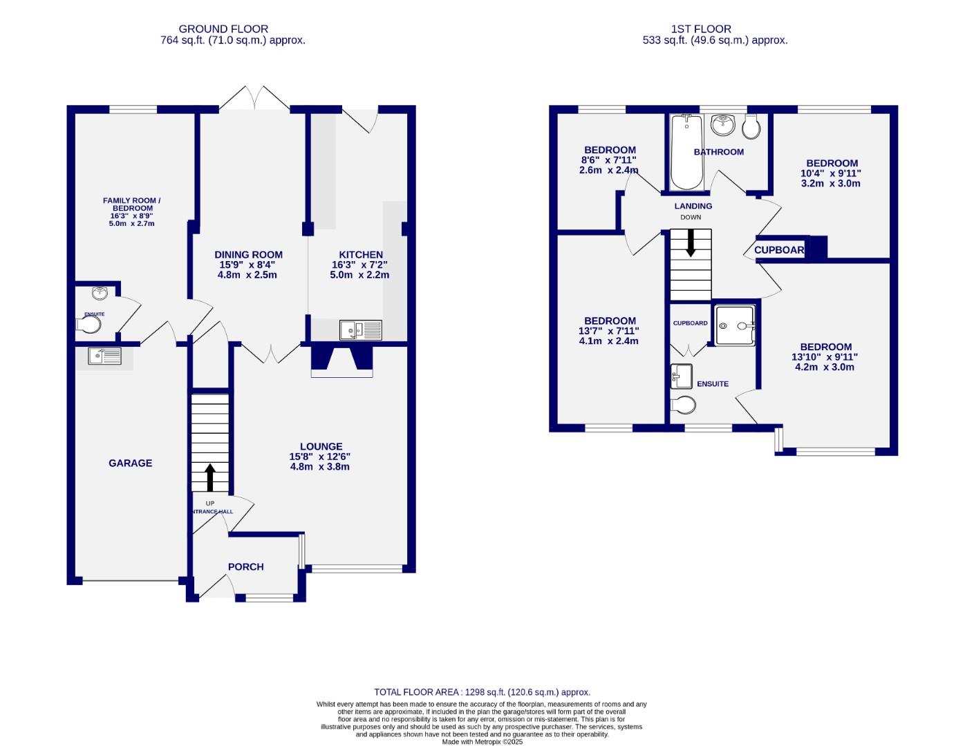 6, Heath Croft, York floorplan