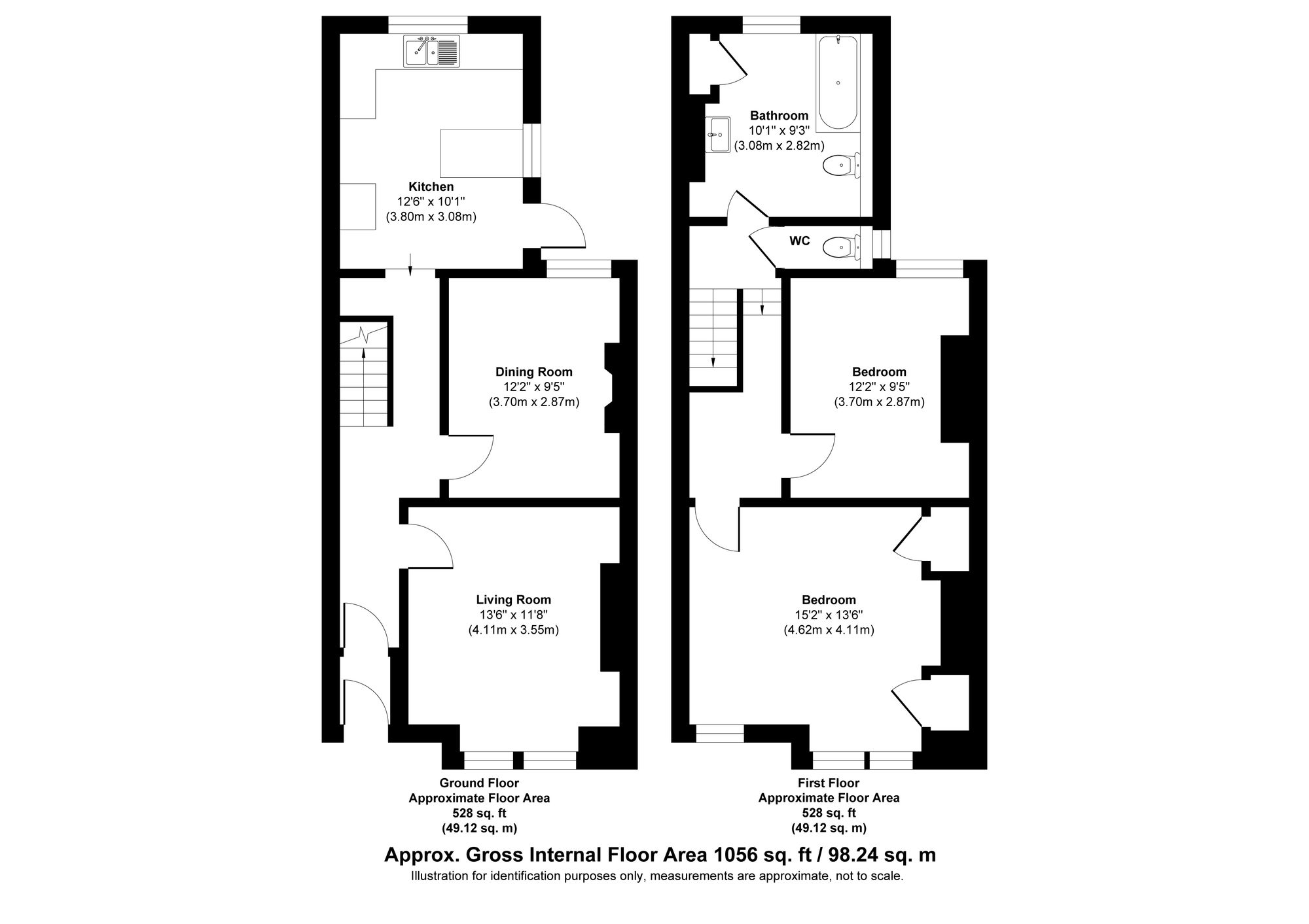 10 Buckingham Road, Worthing floorplan