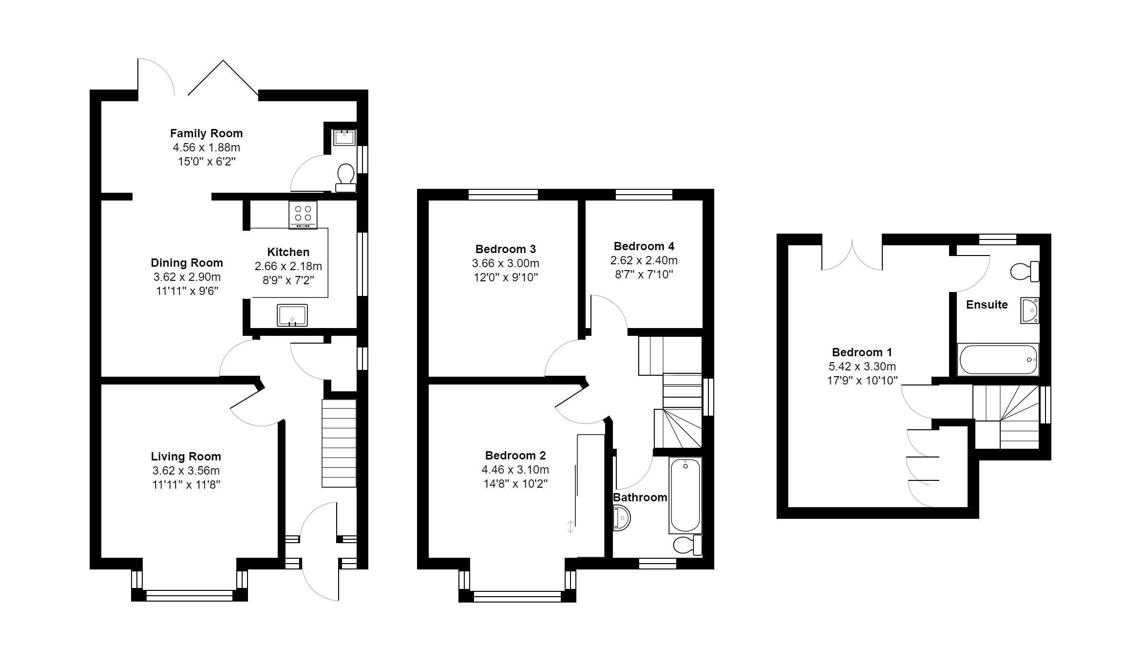 St. Road, Cosham, Portsmouth PO6, 4 bedroom semidetached house
